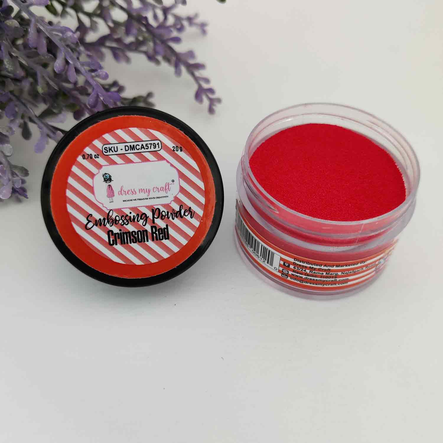 Embossing Powder - Crimson Red