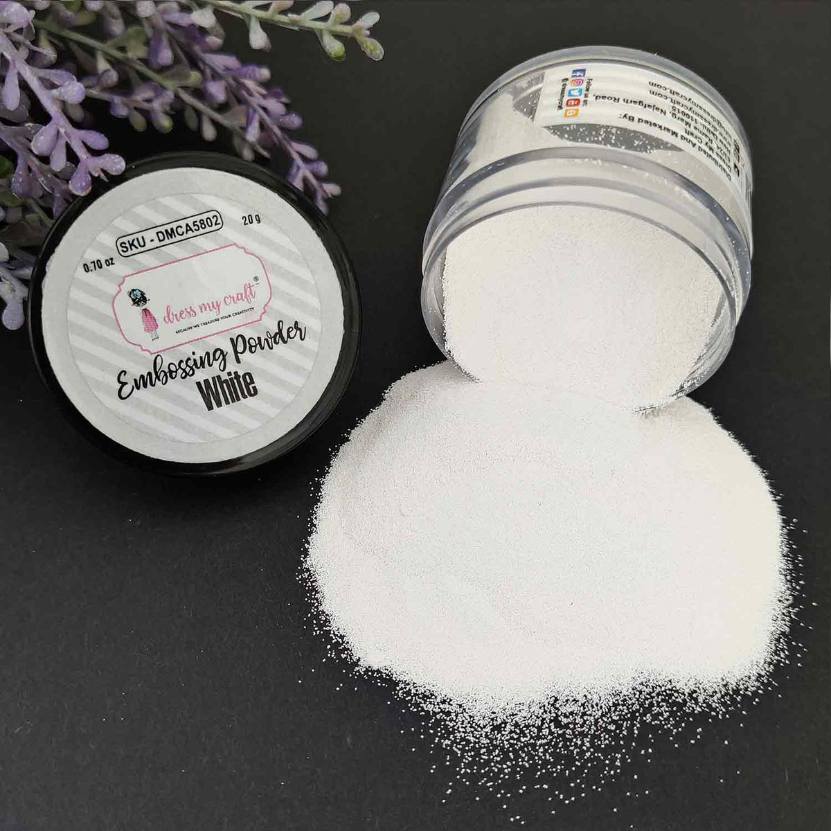 Embossing Powder - White – CRAFTERS CORNER