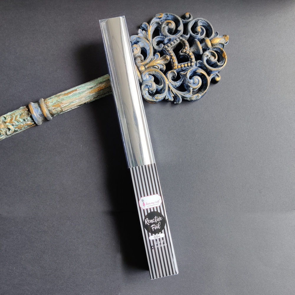 Silver - Reactive Foil Sheets (12" x 18")