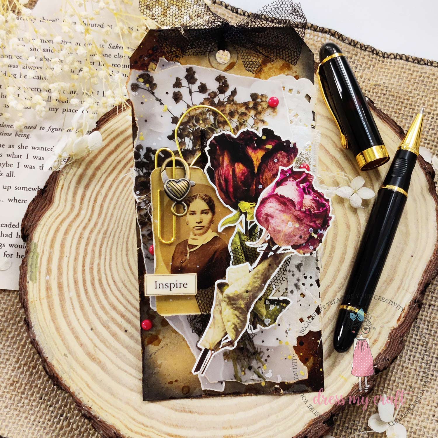 Colored Brads - Blush Pink