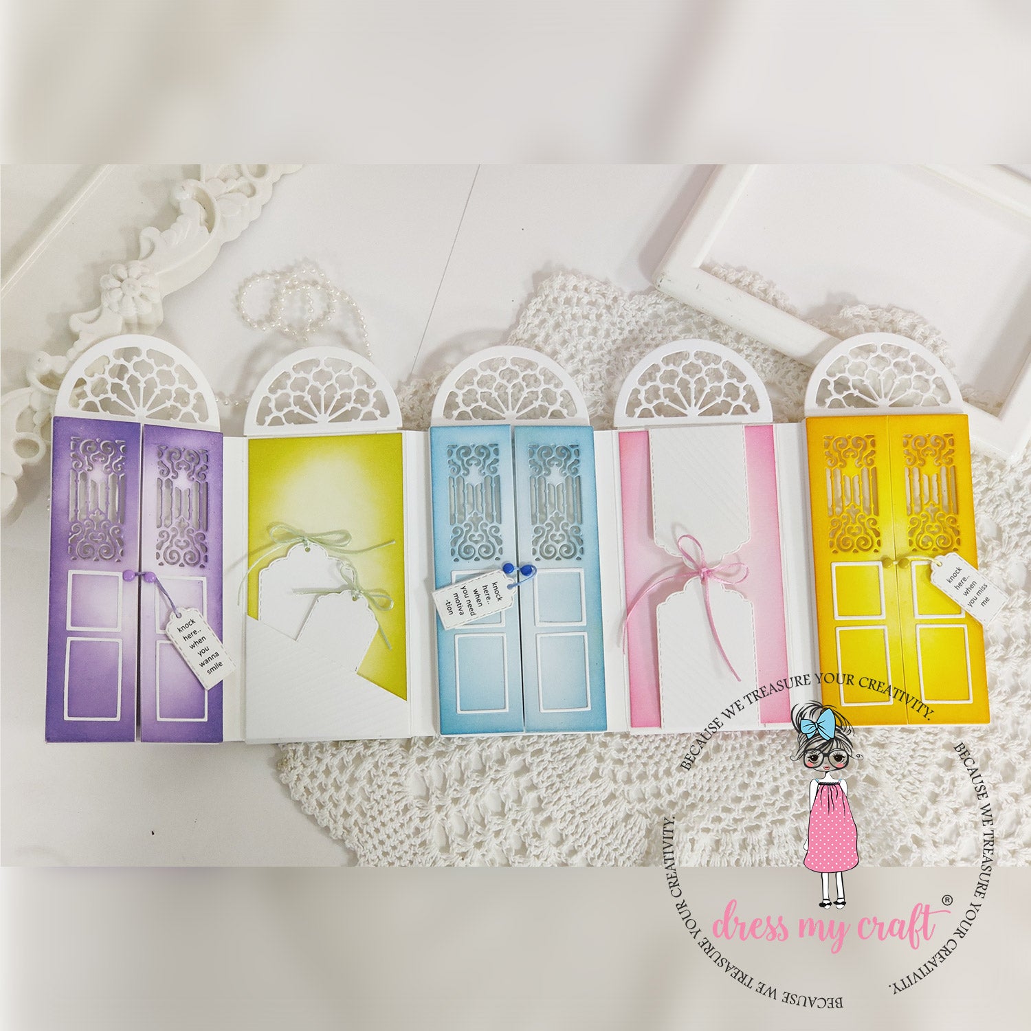 Colored Brads - Blush Pink