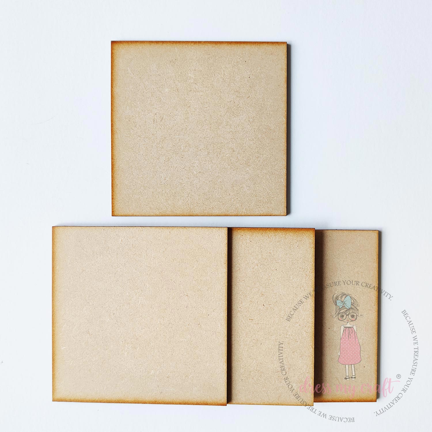 MDF Square Coasters