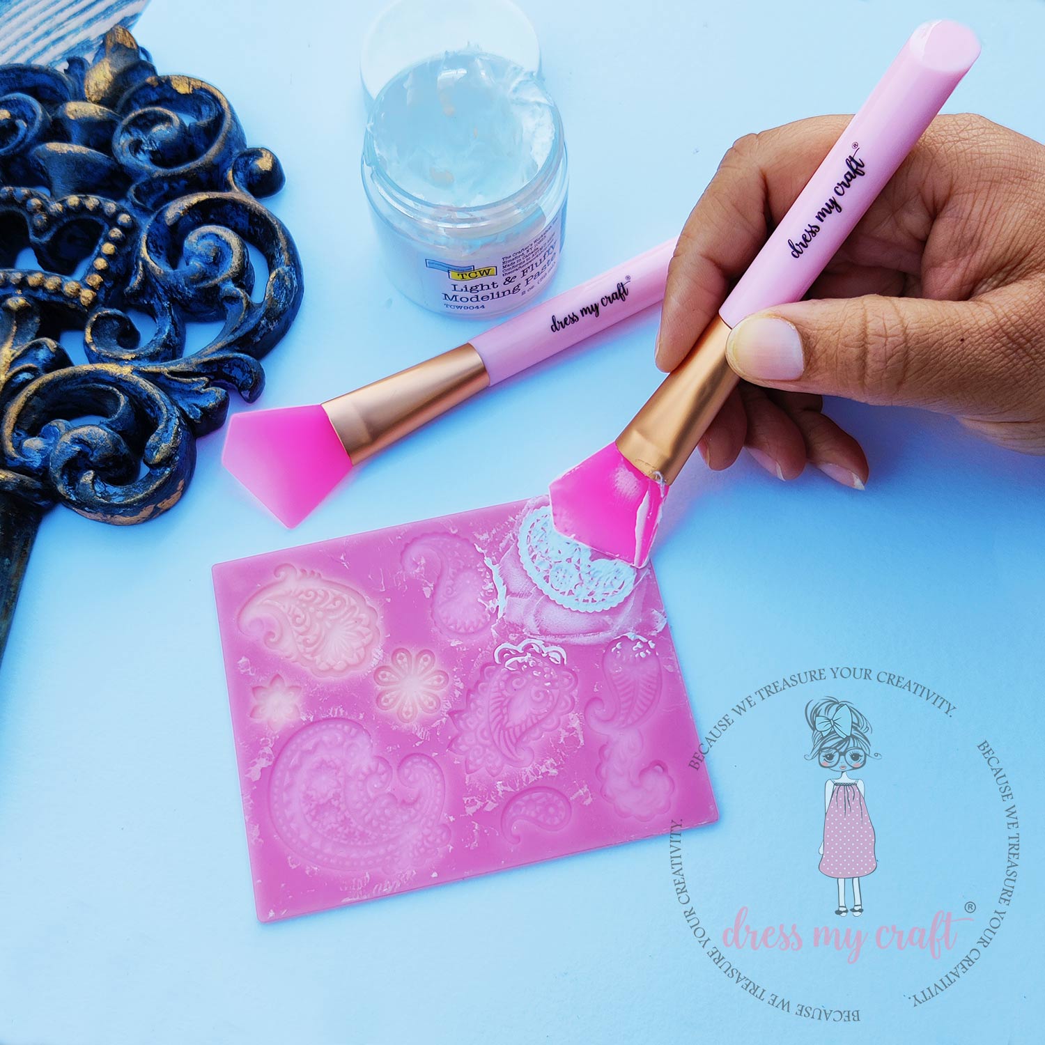 Silicone Spatula Brush