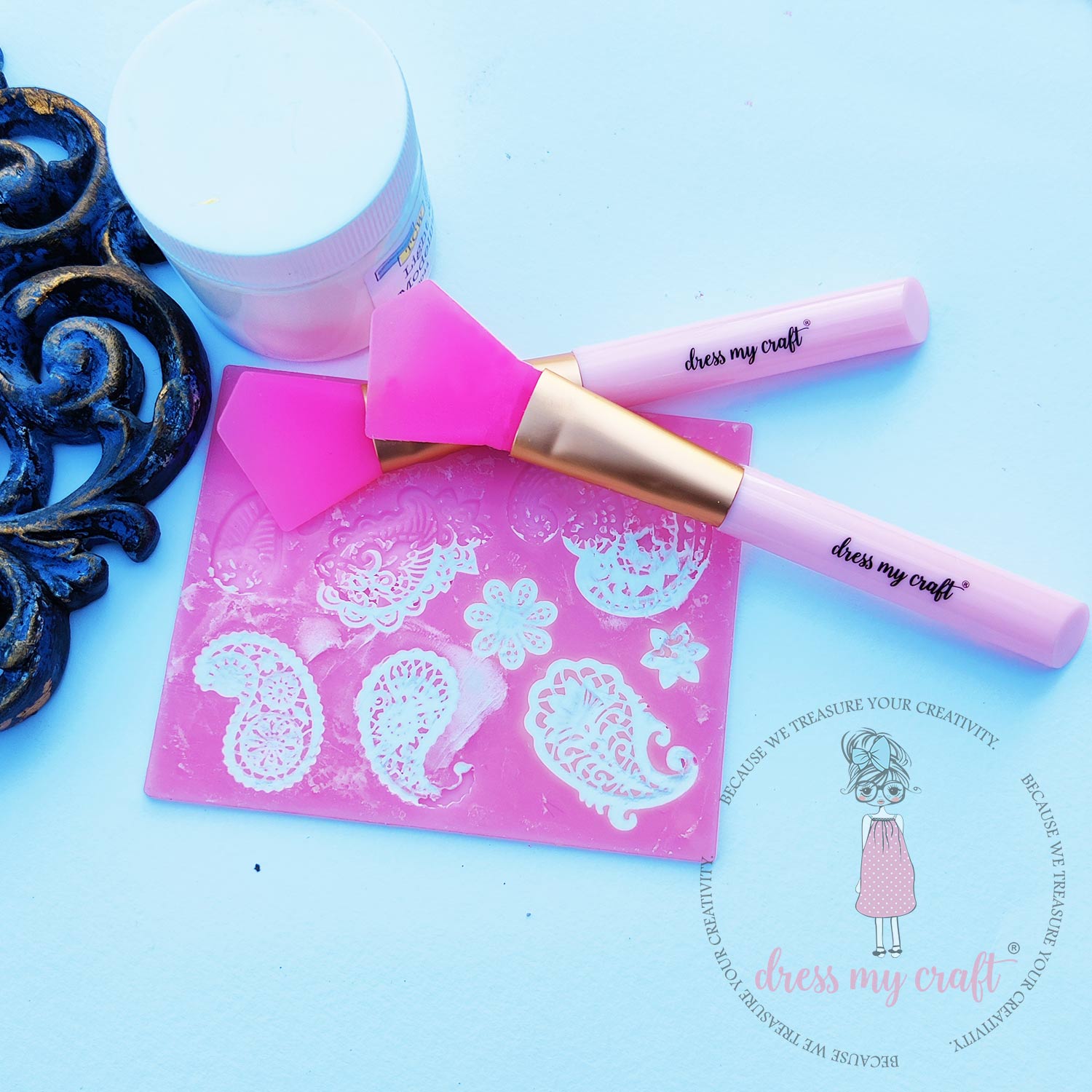 Silicone Spatula Brush