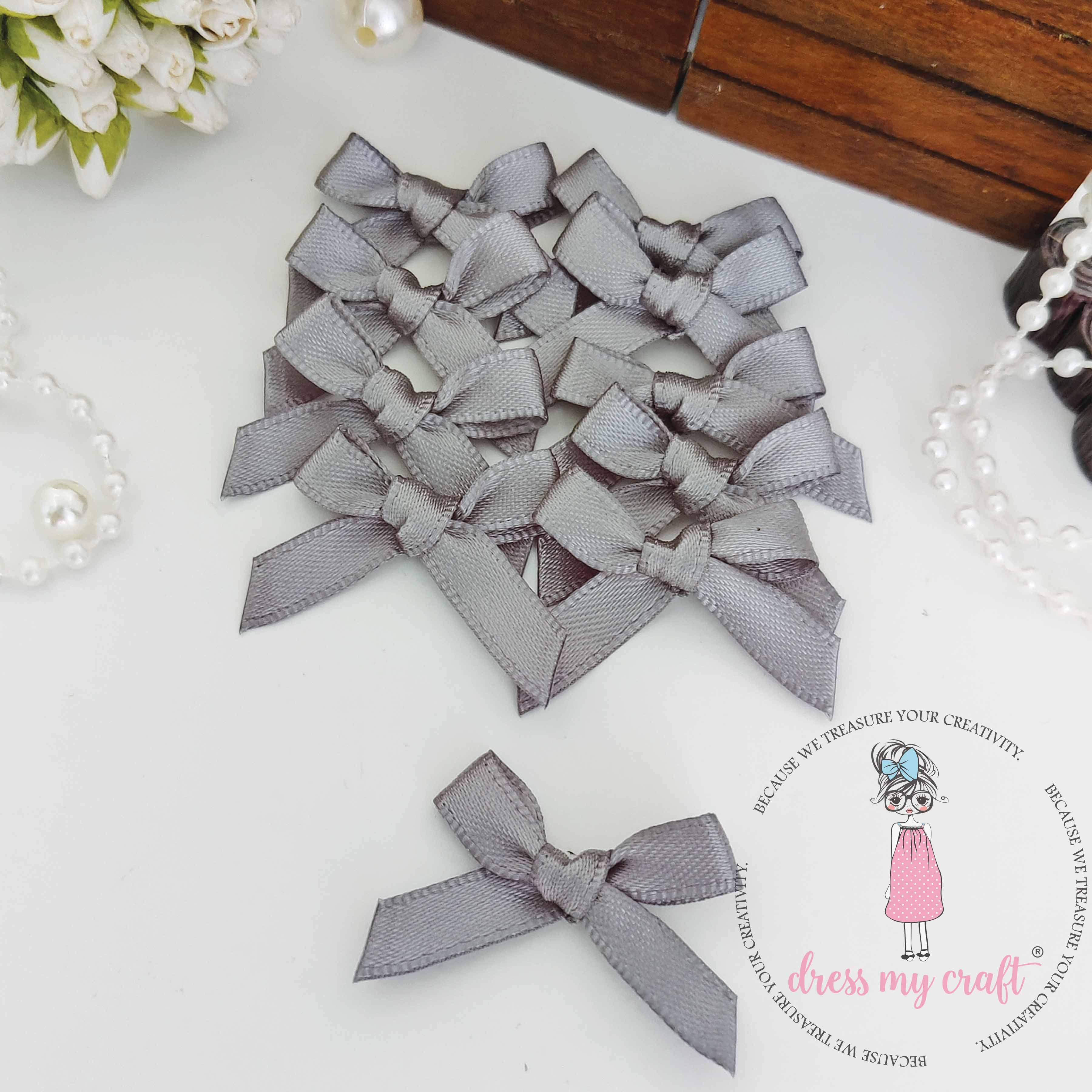 Plum Kitten Ribbon Bows