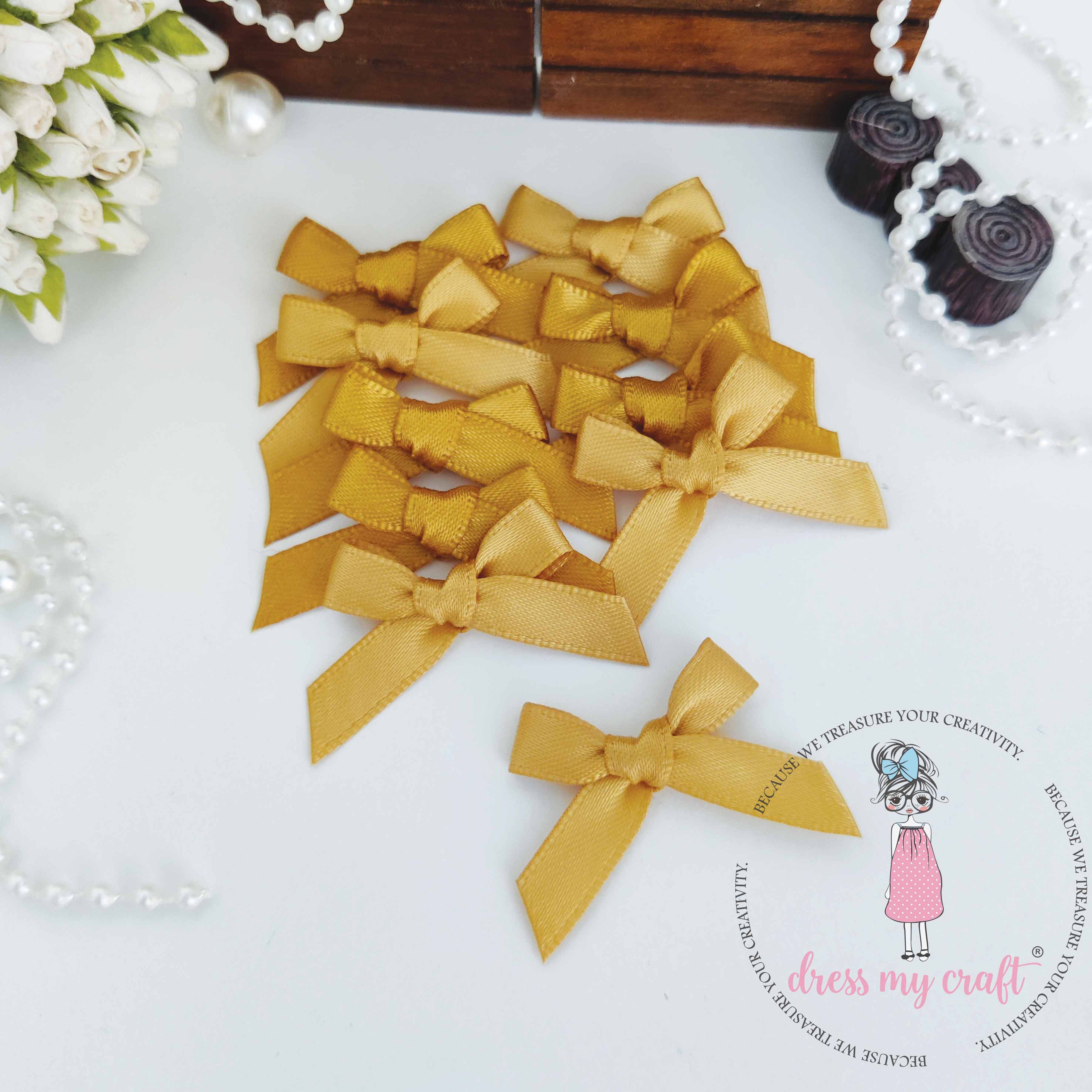 Goldenrod Ribbon Bows