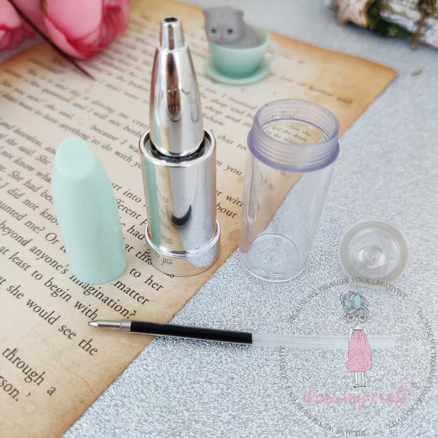 Mint Green - DIY Lipstick Pen
