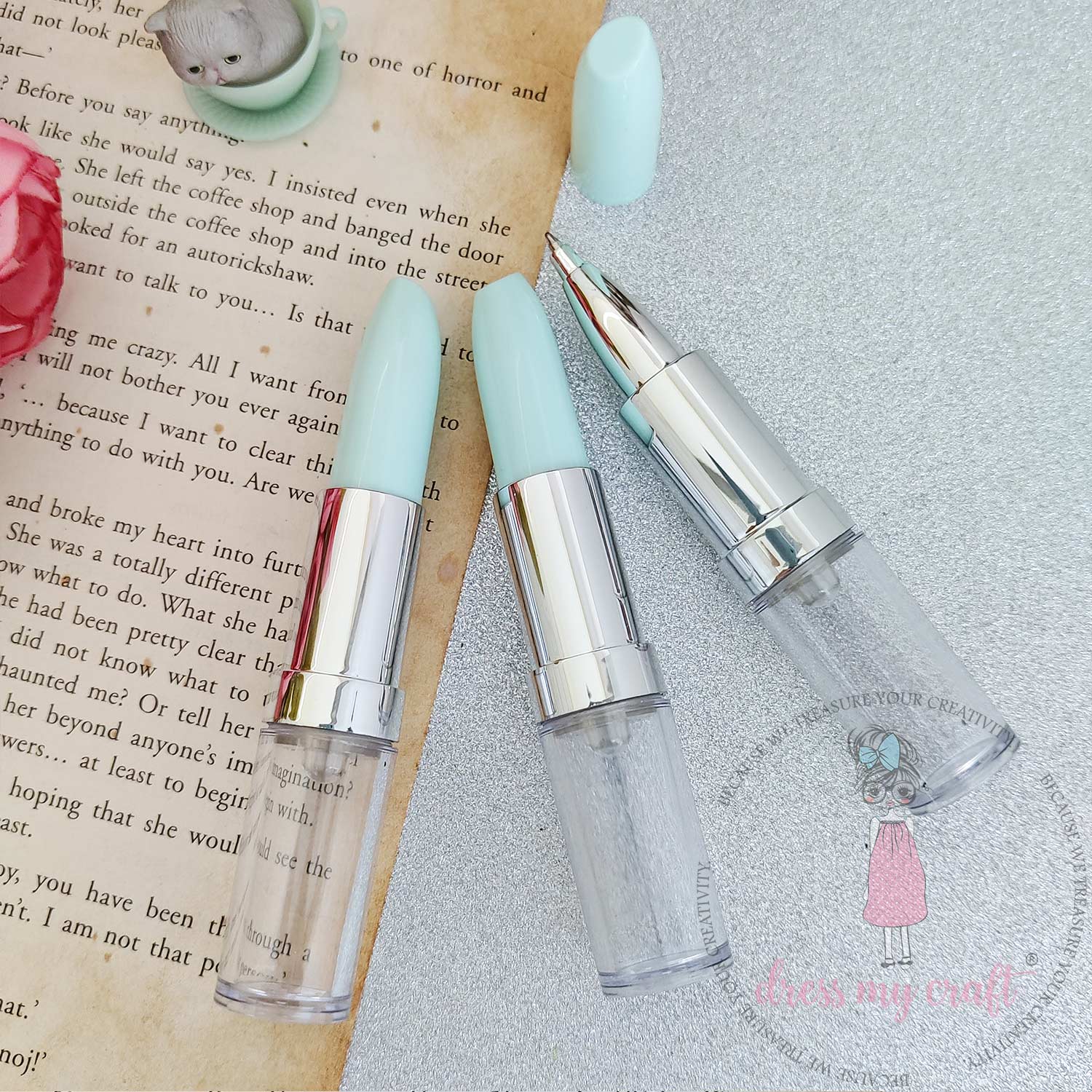 Mint Green - DIY Lipstick Pen