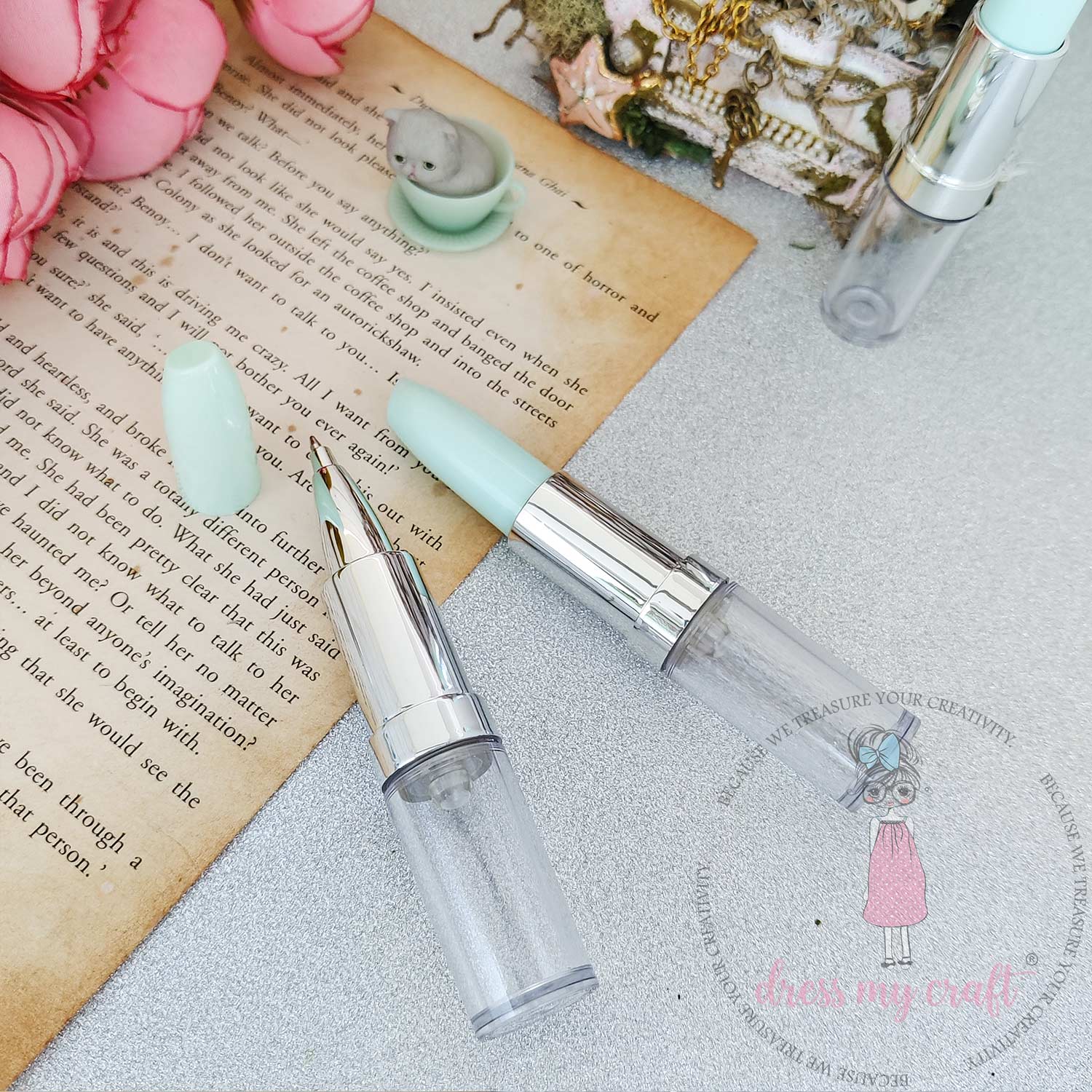 Mint Green - DIY Lipstick Pen
