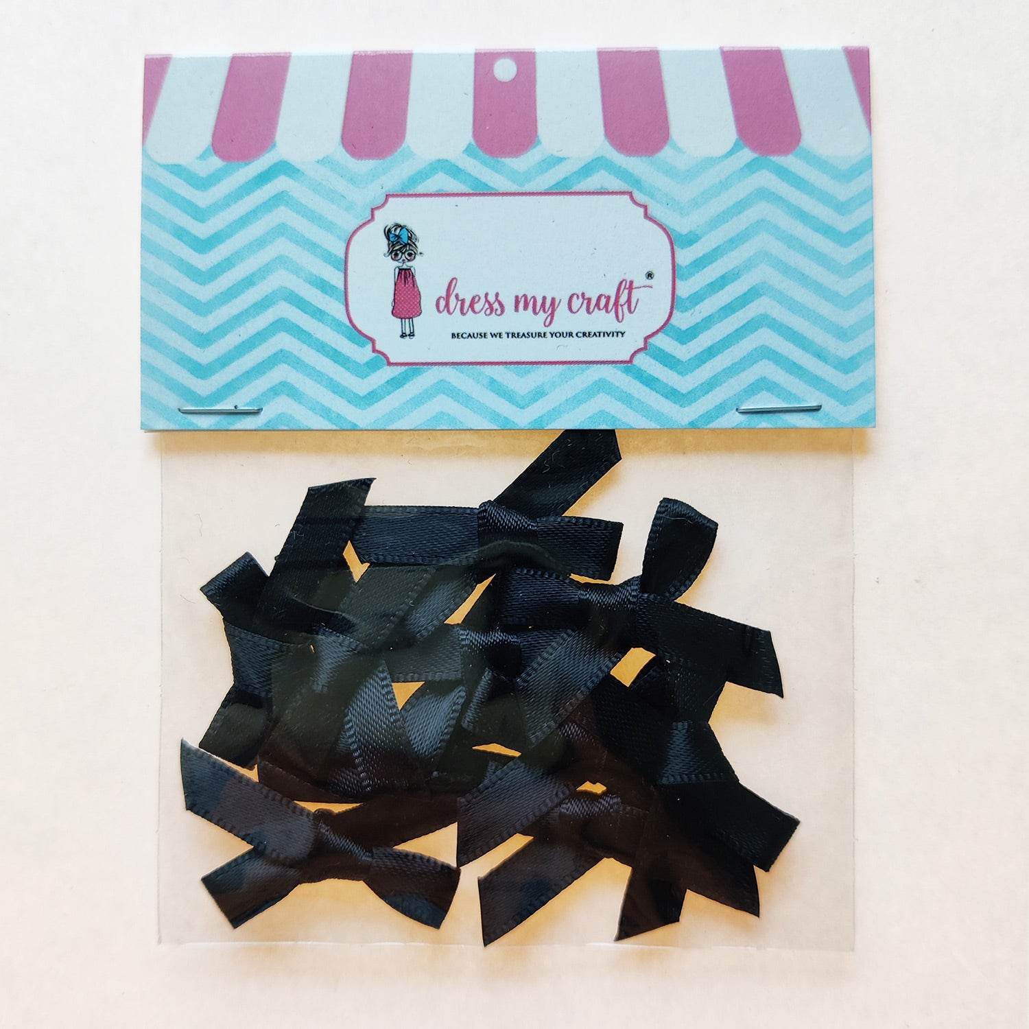 Black Ribbon Bows
