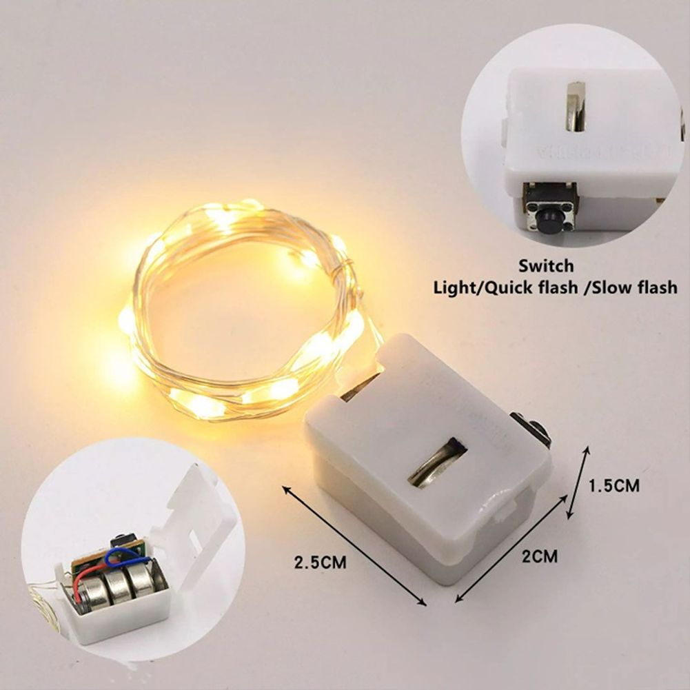 Flashing Fairy Light - Yellowish Tone With 3 Modes