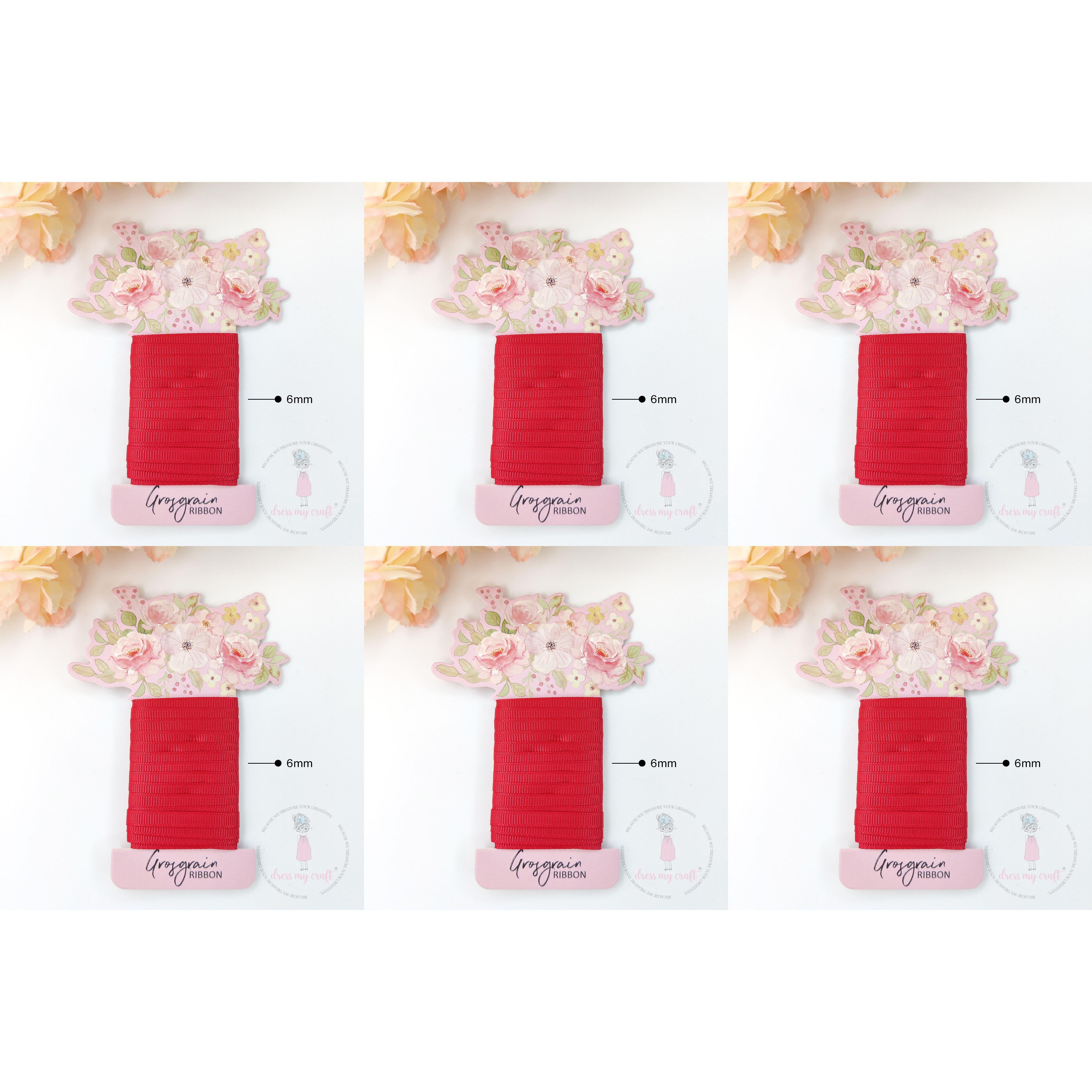 Grosgrain Ribbon - Red