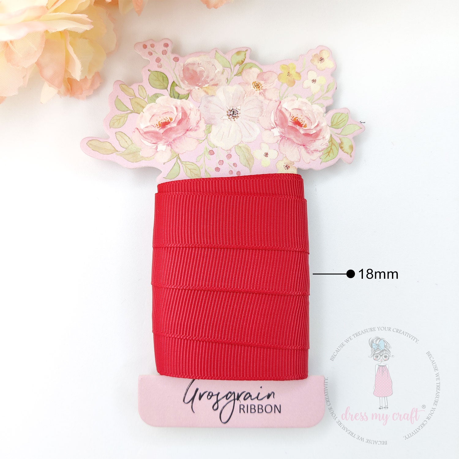 Grosgrain Ribbon - Red