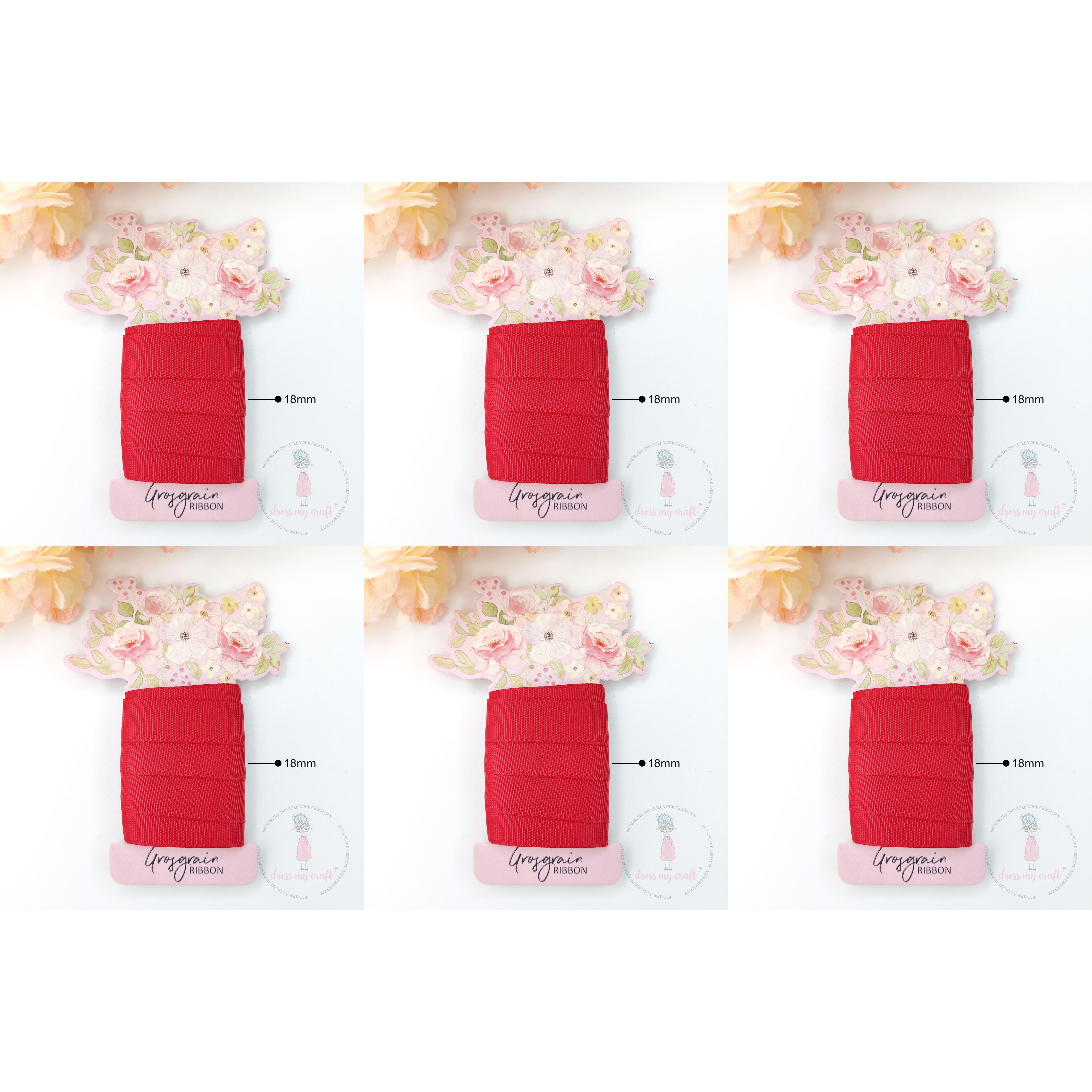 Grosgrain Ribbon - Red