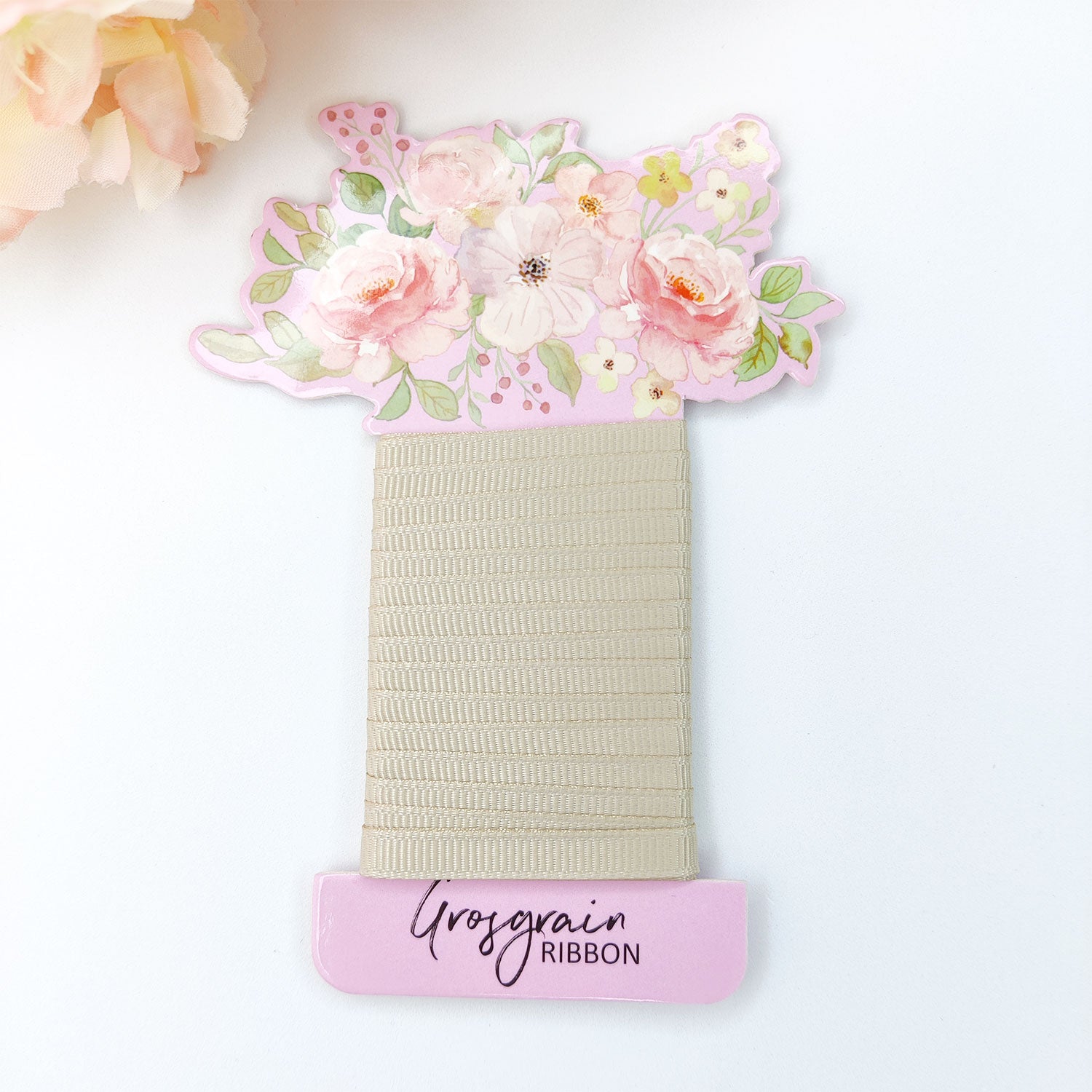 Grosgrain Ribbon - Beige