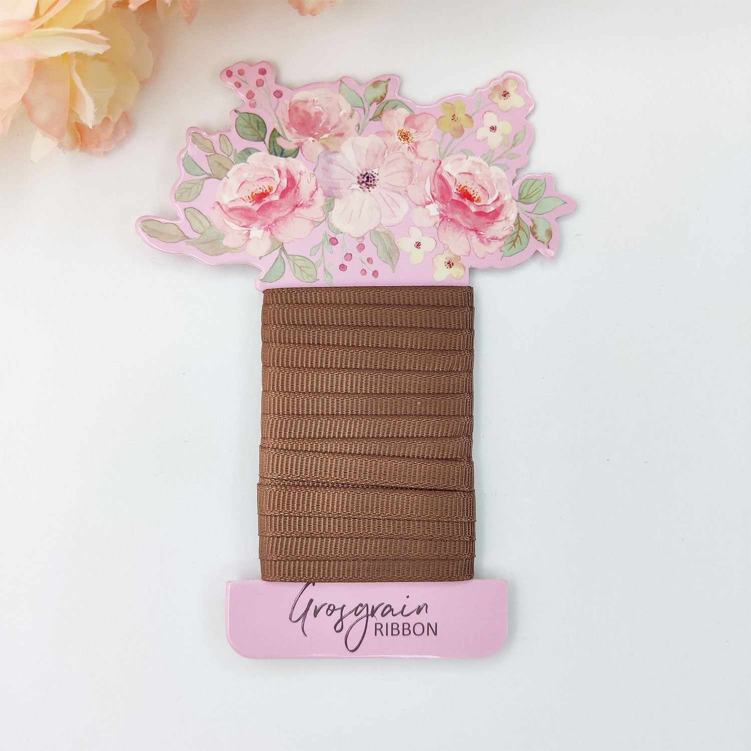 Grosgrain Ribbon -Brown