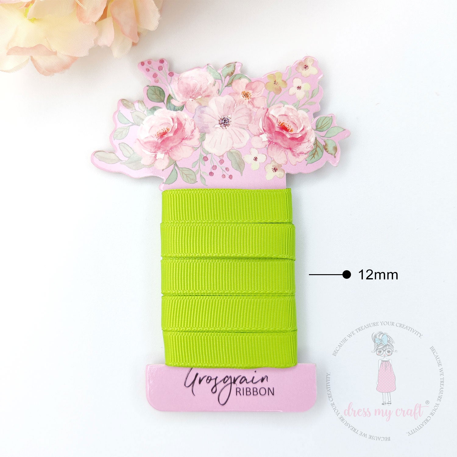 Grosgrain Ribbon - Olive Green