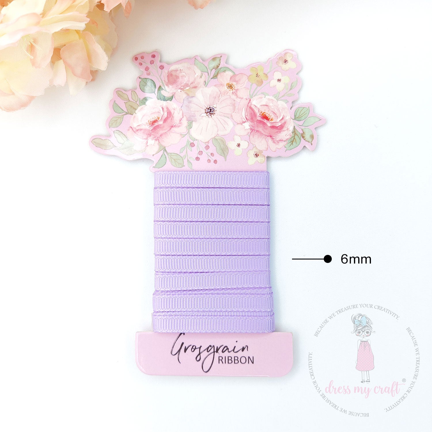 Grosgrain Ribbon - Mauve