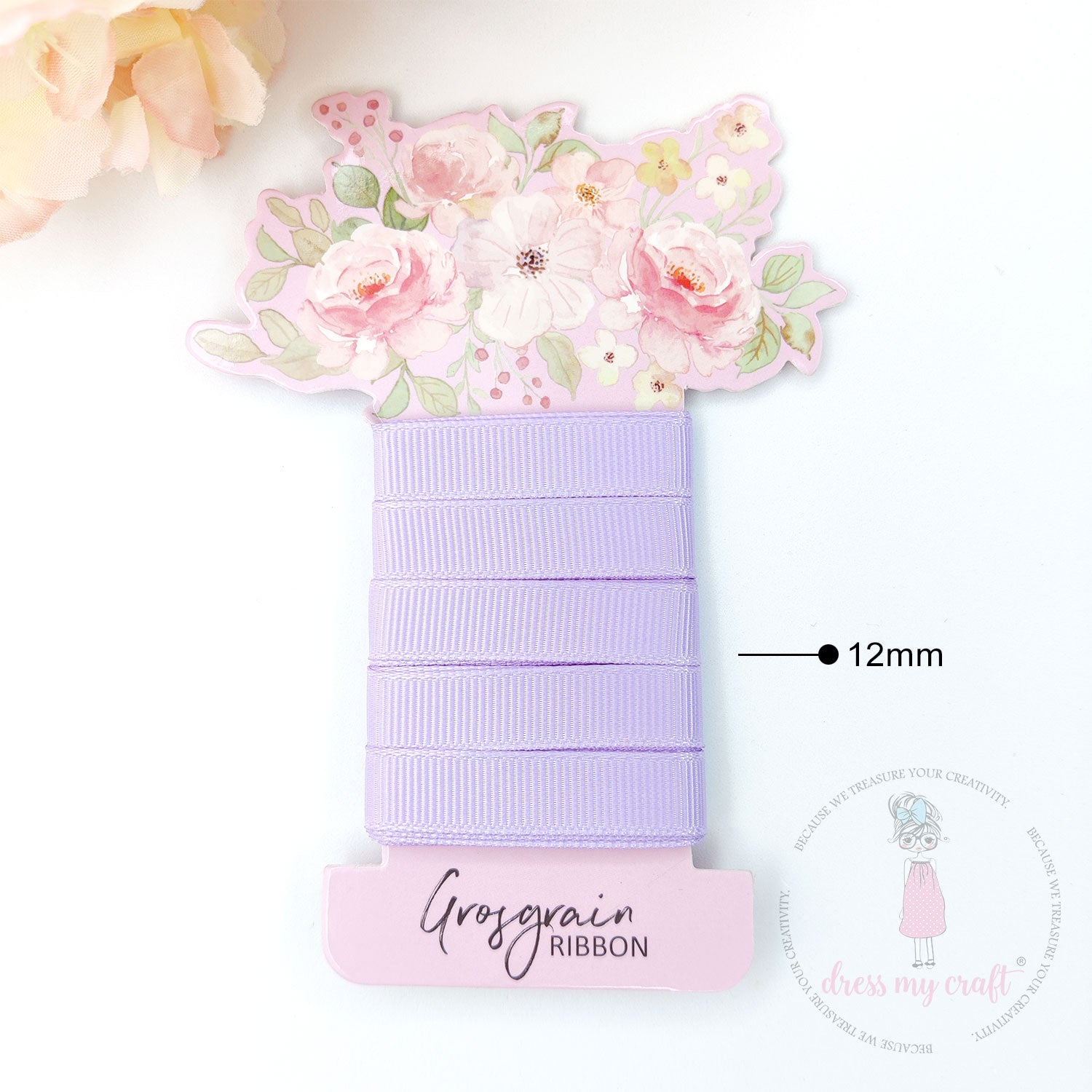Grosgrain Ribbon - Mauve