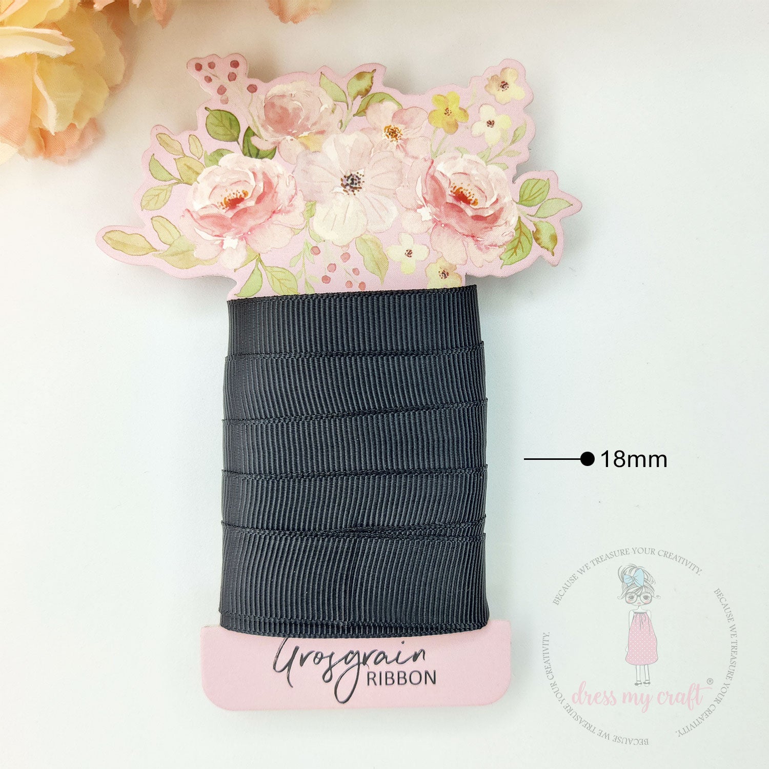Grosgrain Ribbon - Black