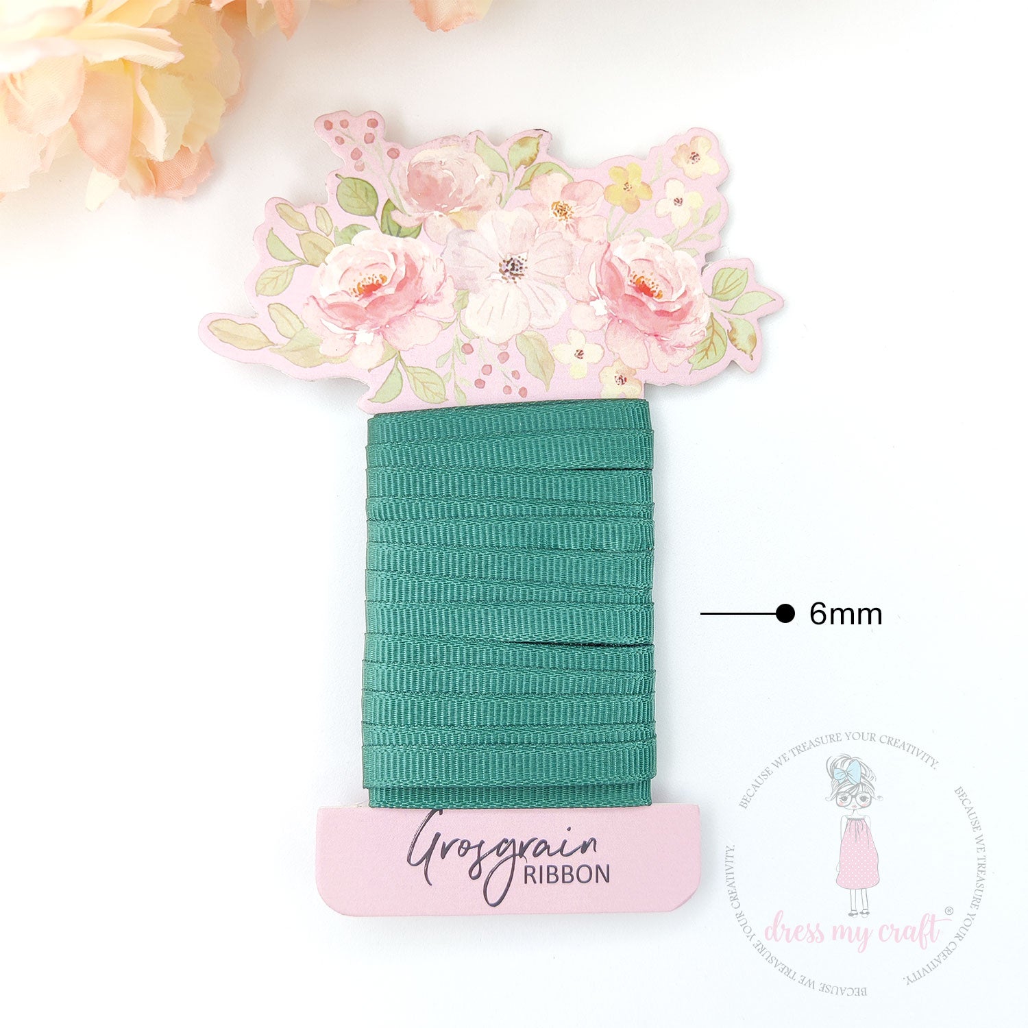 Grosgrain Ribbon - Bottle Green