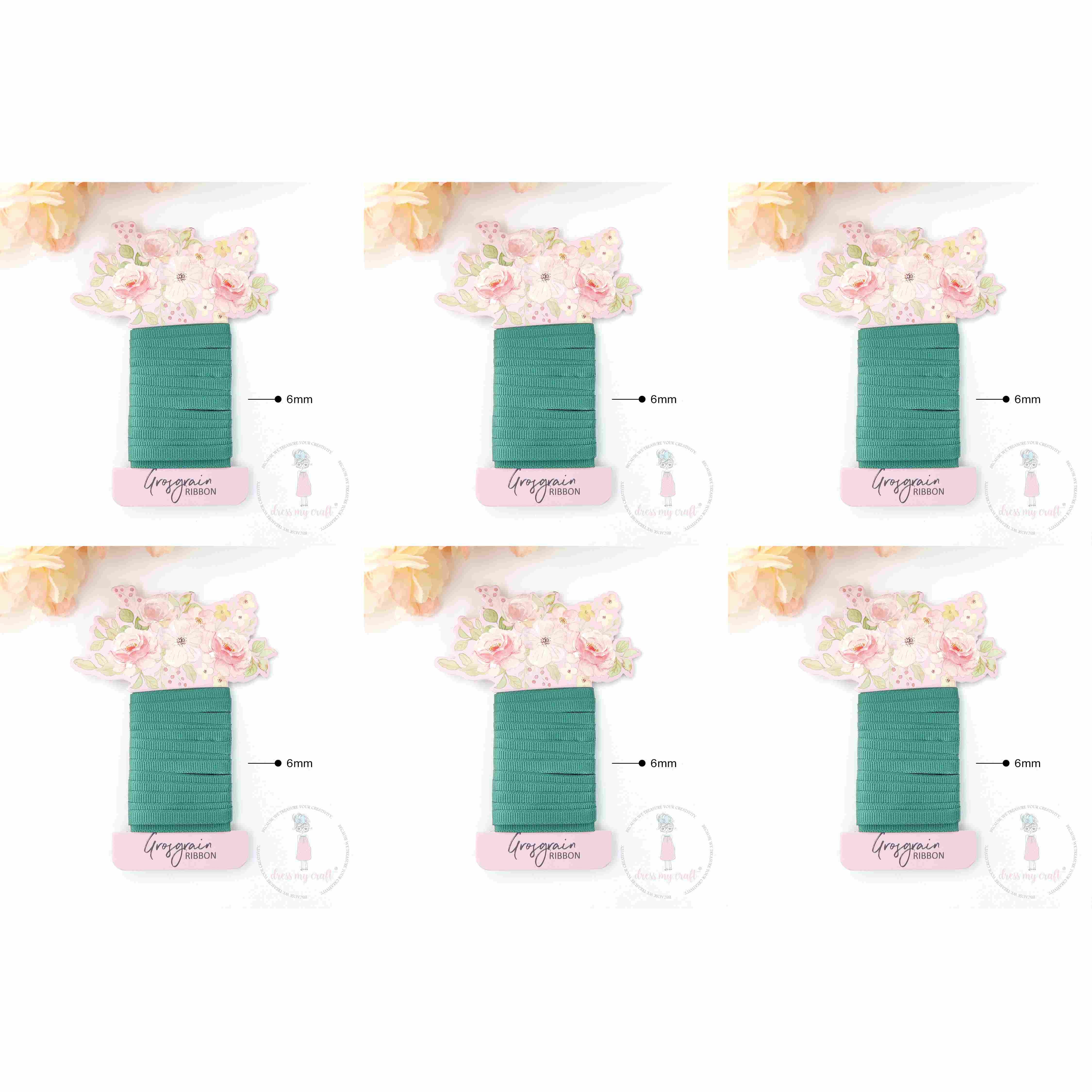 Grosgrain Ribbon - Bottle Green