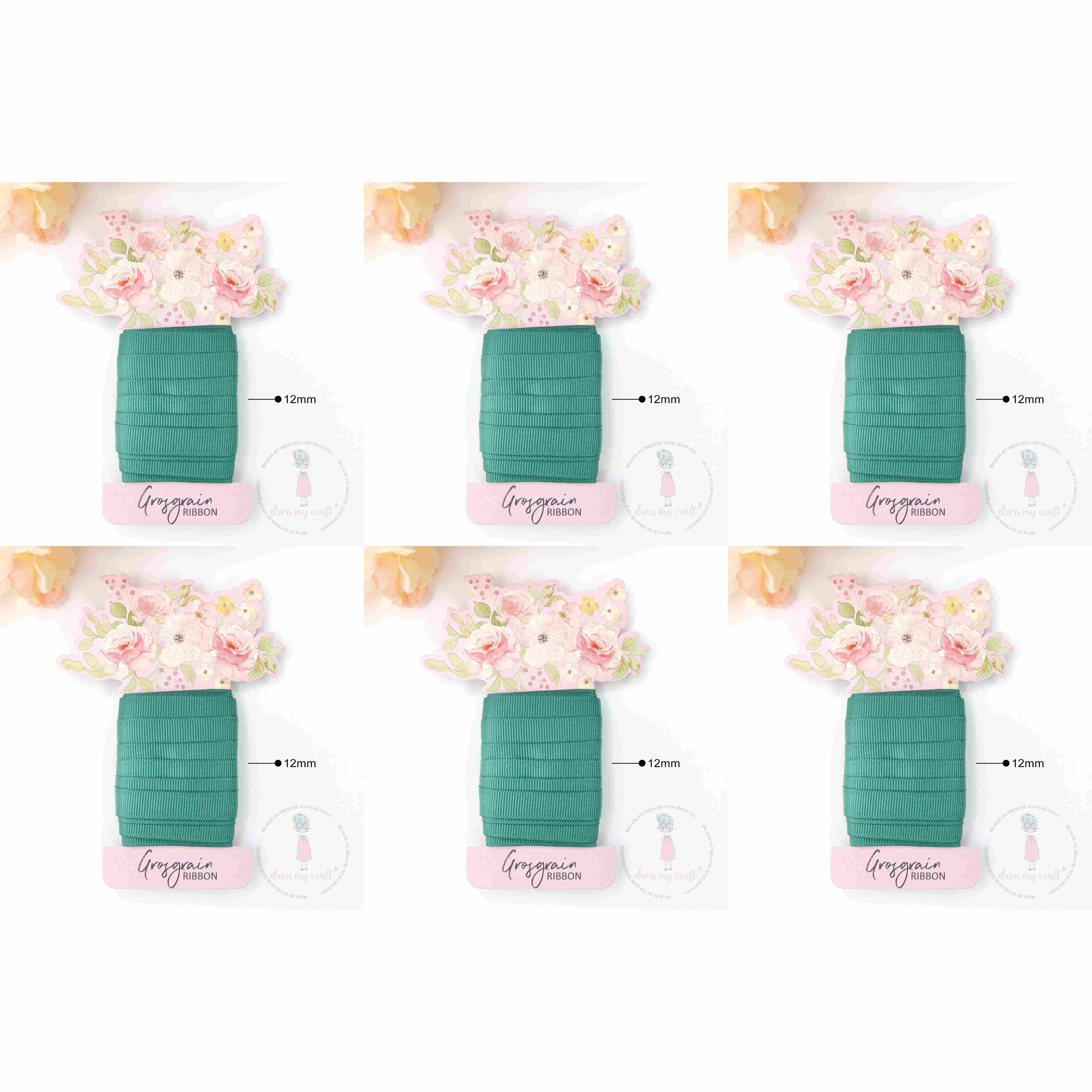 Grosgrain Ribbon - Bottle Green