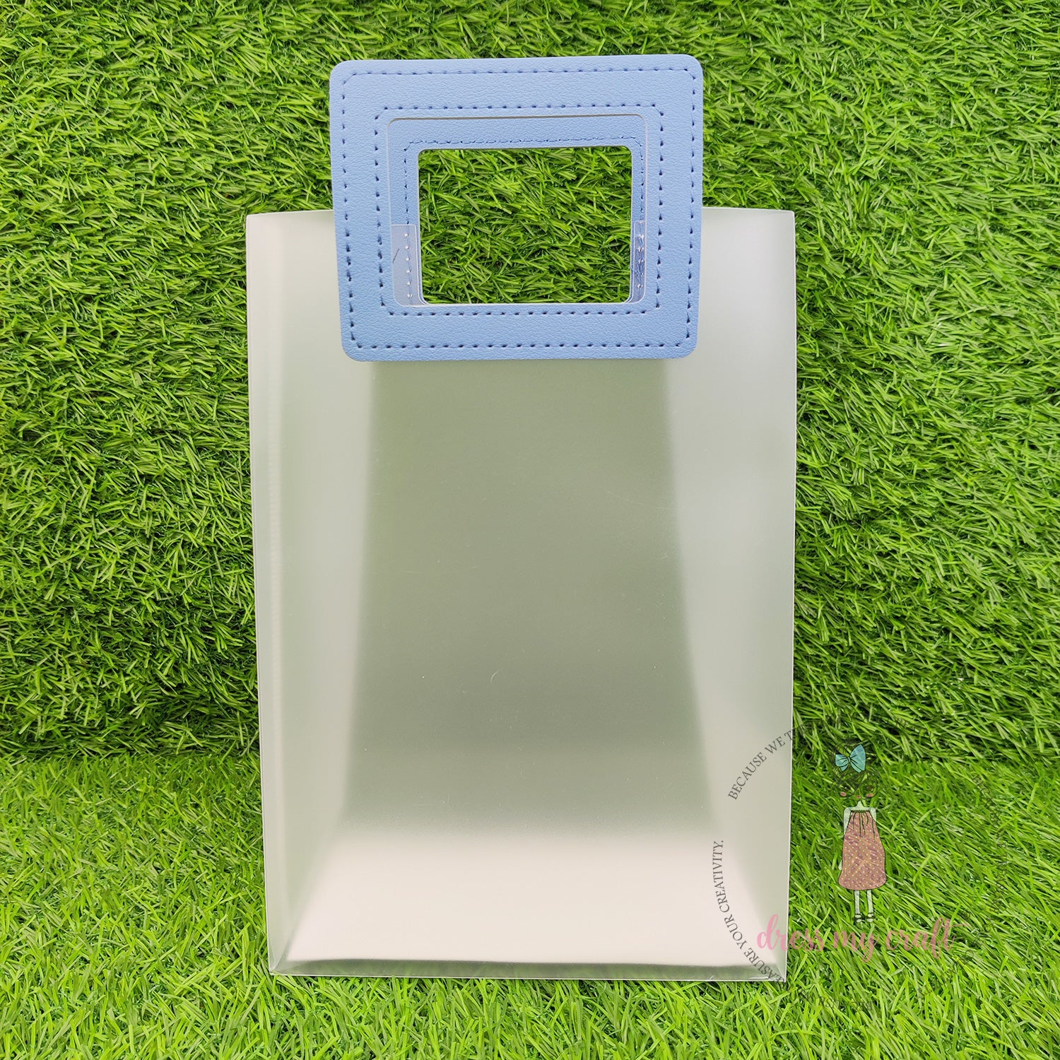 Rectangular DIY Gift Bags - Blue