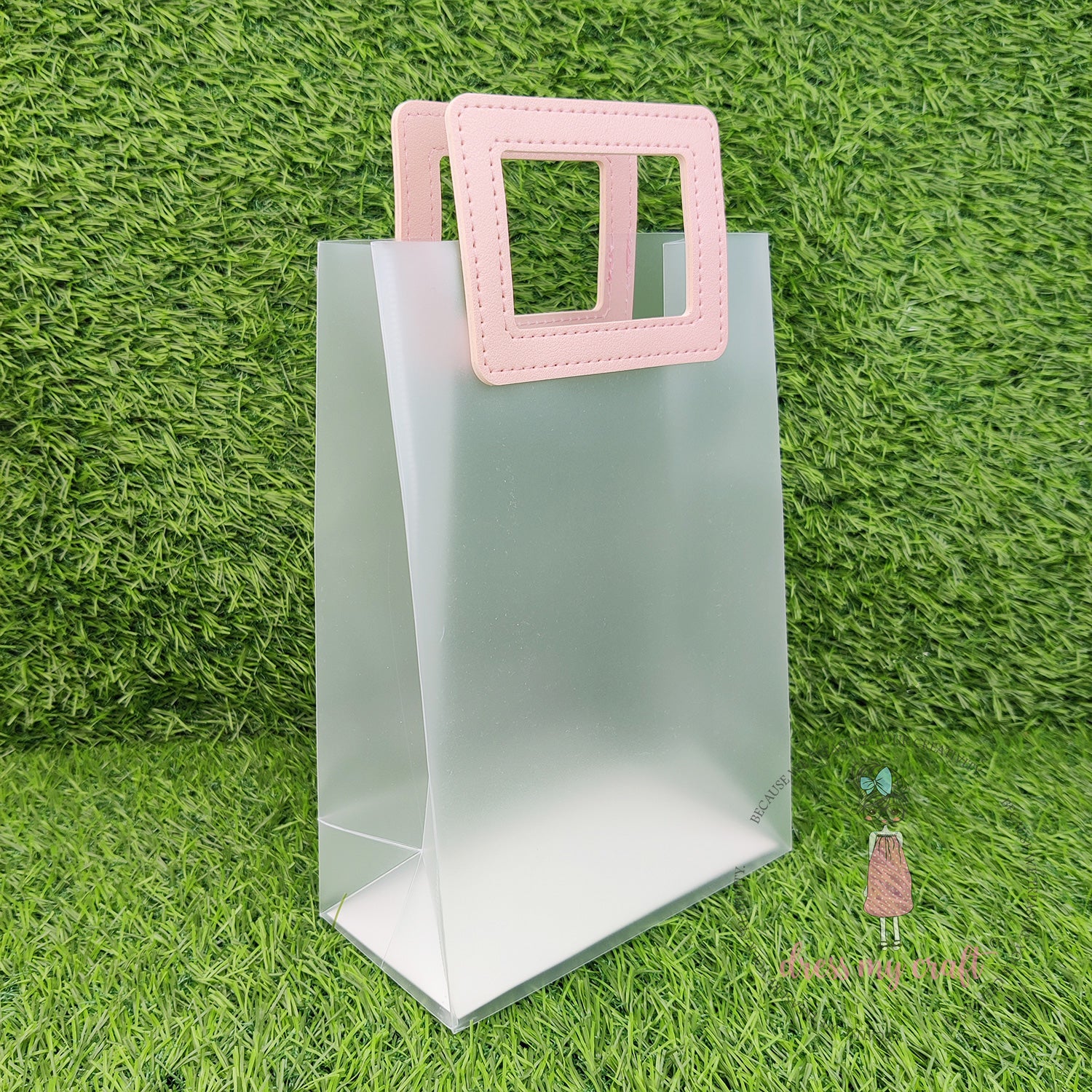 Rectangular DIY Gift Bags - Pink