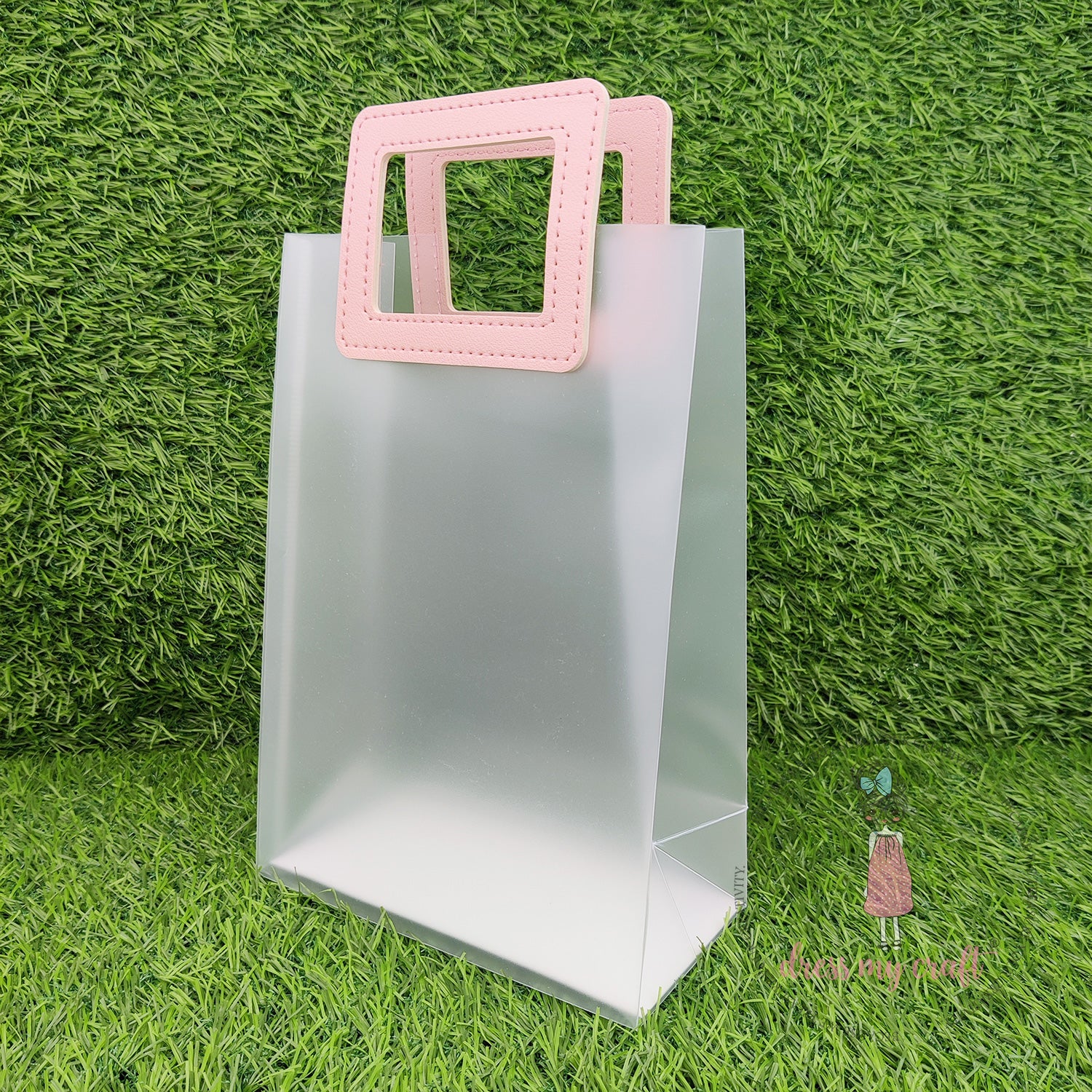 Rectangular DIY Gift Bags - Pink