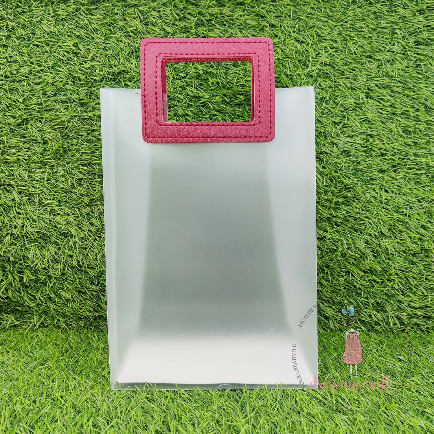 Rectangular DIY Gift Bags - Maroon