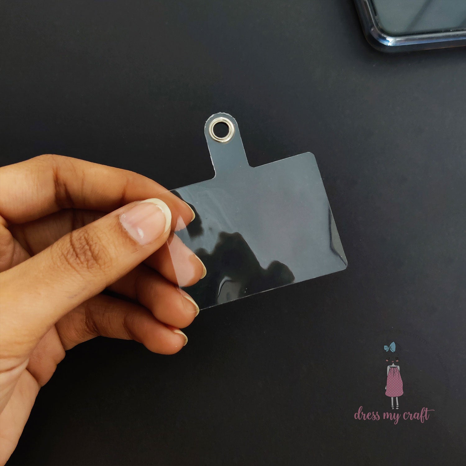 Phone Tether Tab - Transparent