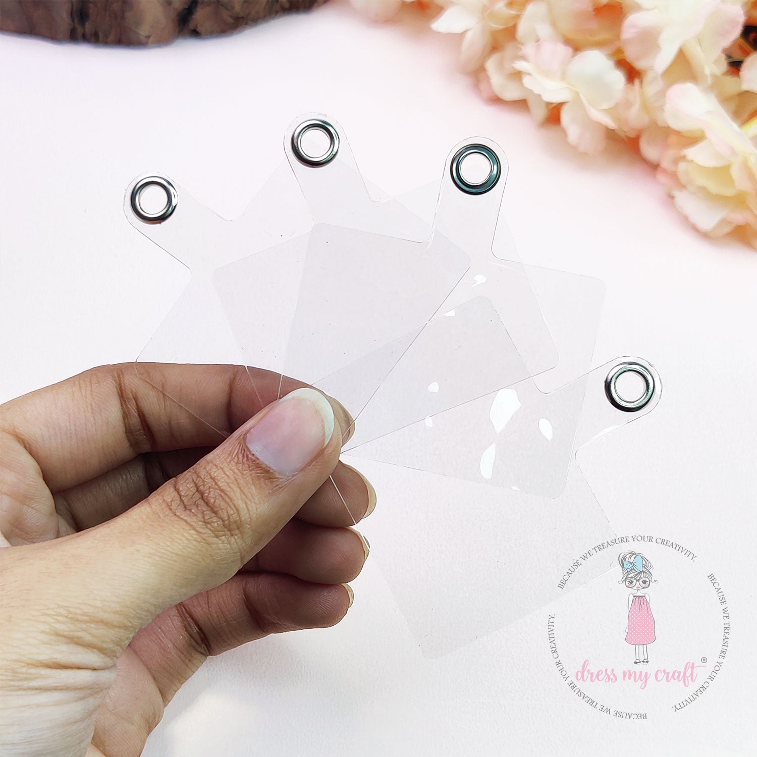 Phone Tether Tab - Transparent