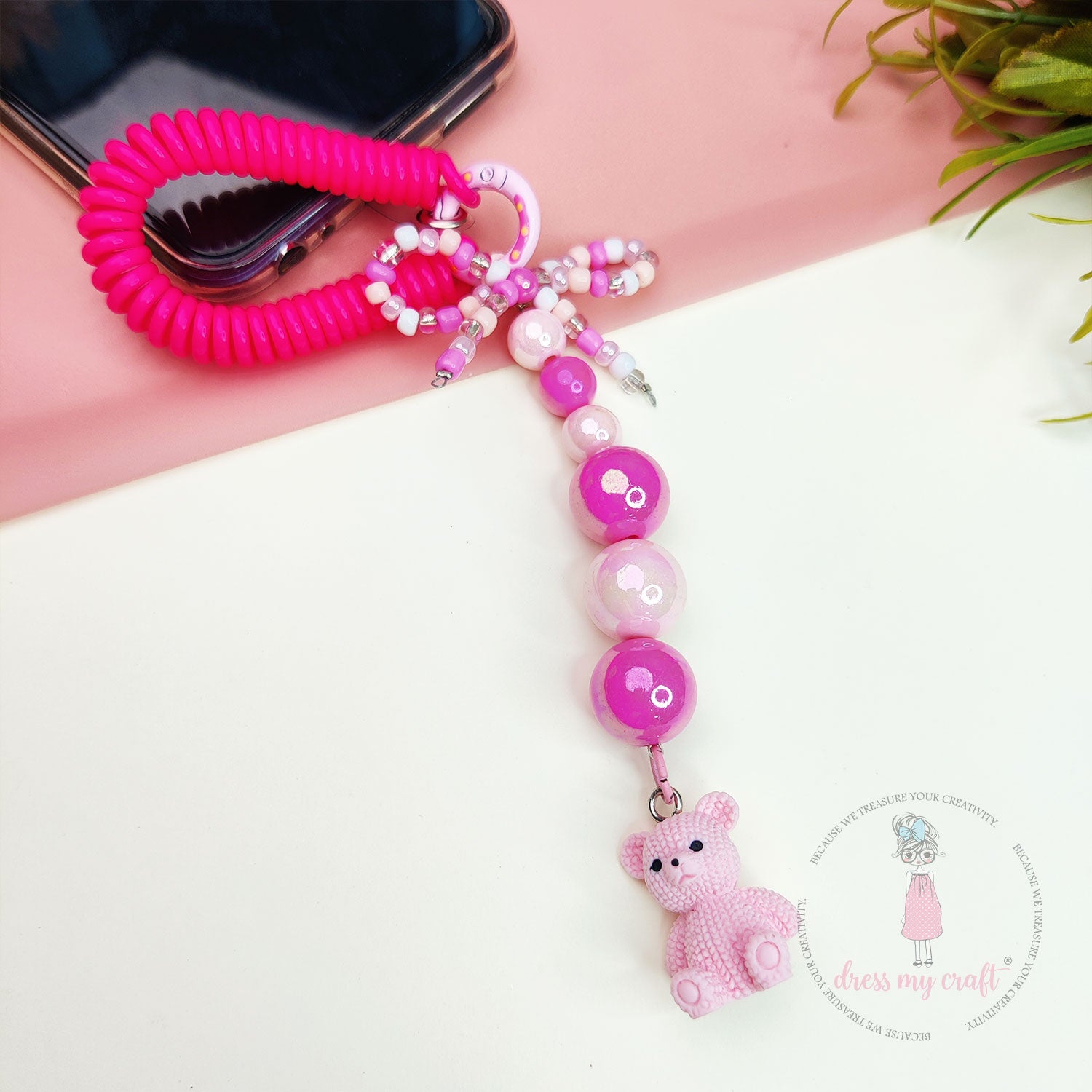 Phone Tether Tab - Transparent