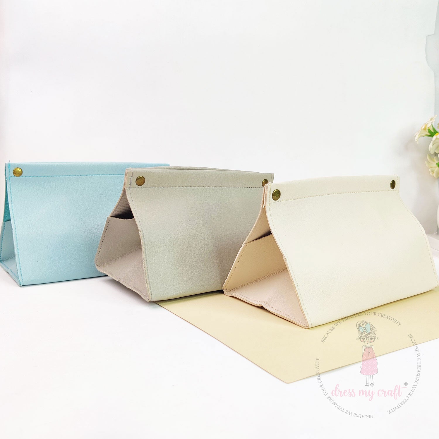 DIY Leather Tissue Holders Combo Pack