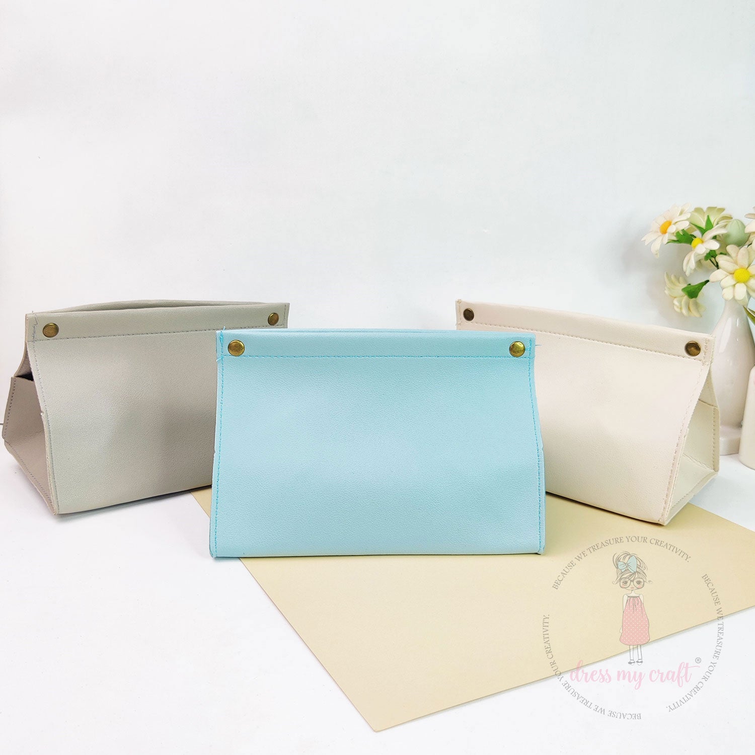 DIY Leather Tissue Holders Combo Pack