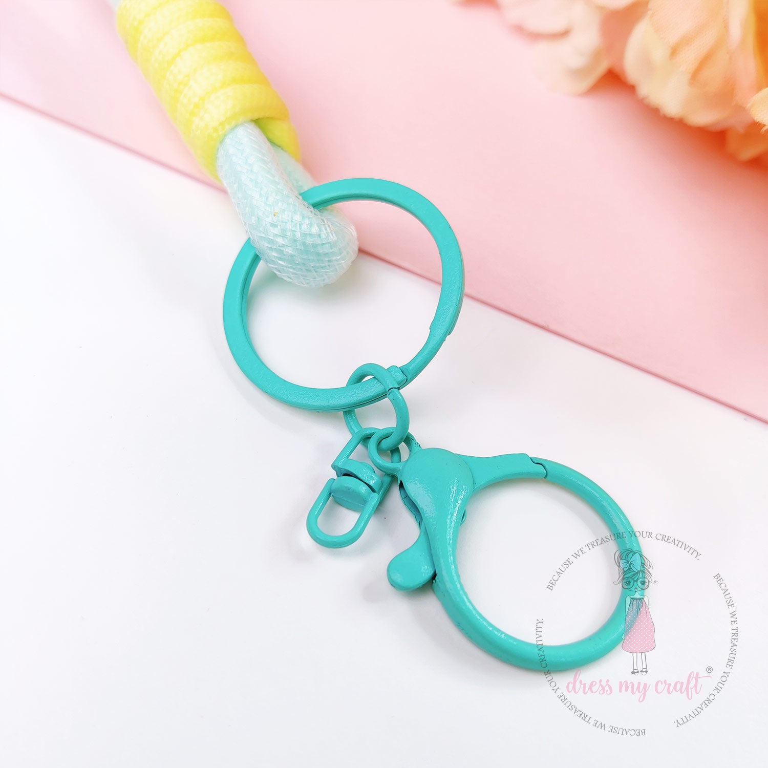 Braided Rope Keychain