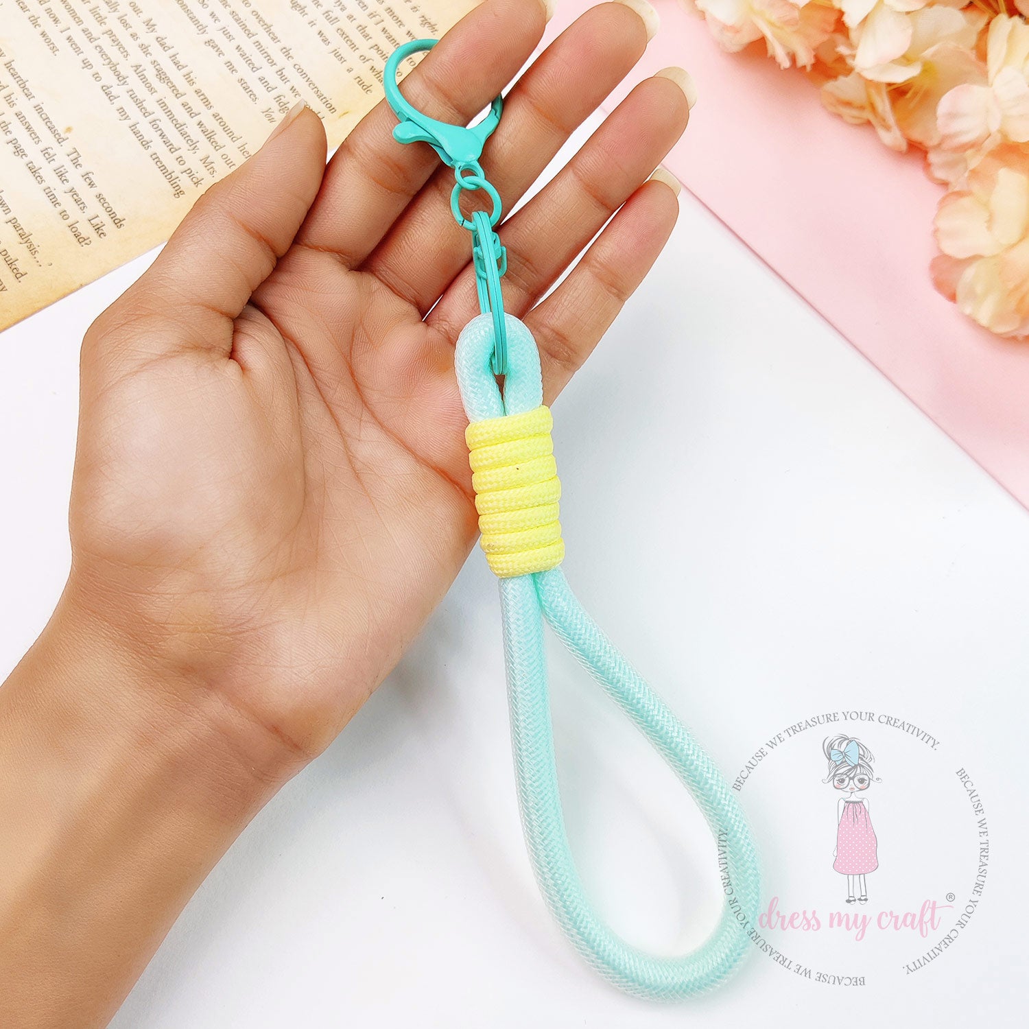 Braided Rope Keychain