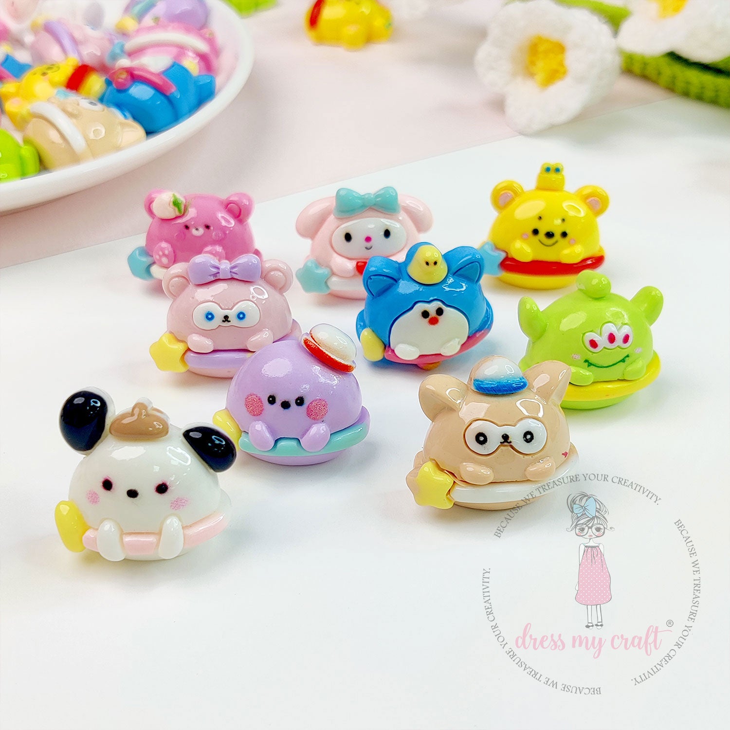 Capsule Cuties Flatback Cabochons