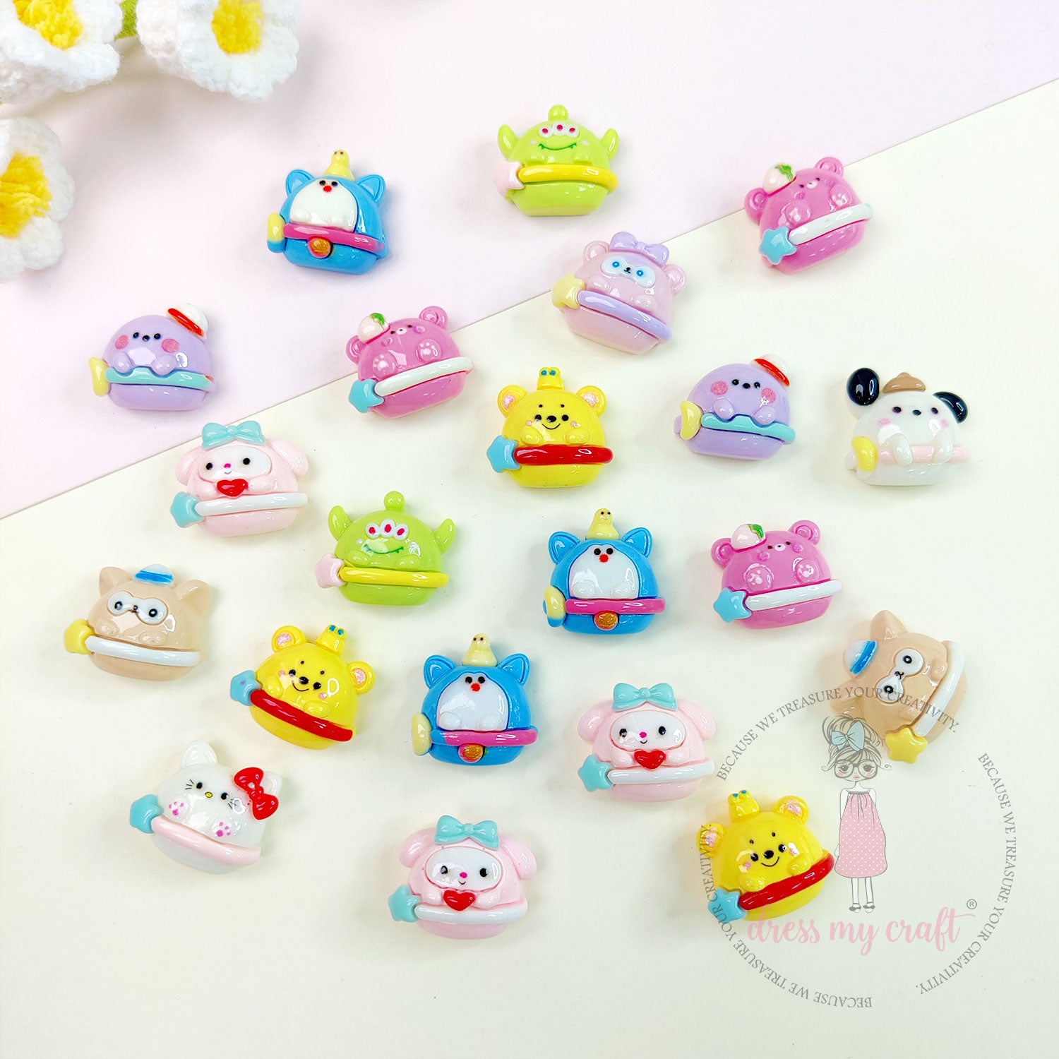 Capsule Cuties Flatback Cabochons