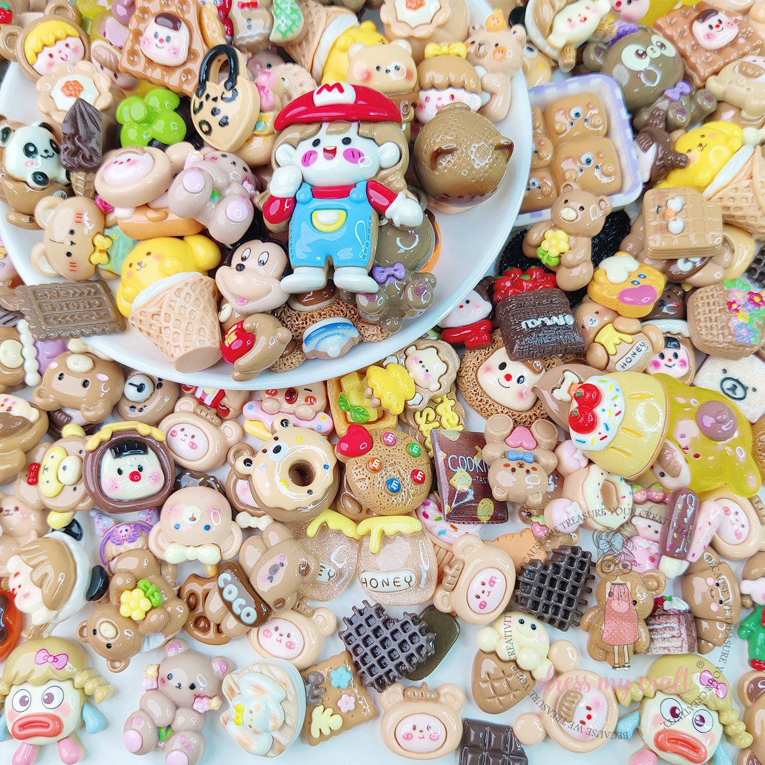 Giggles & Goodies Mix Cabochons Pack