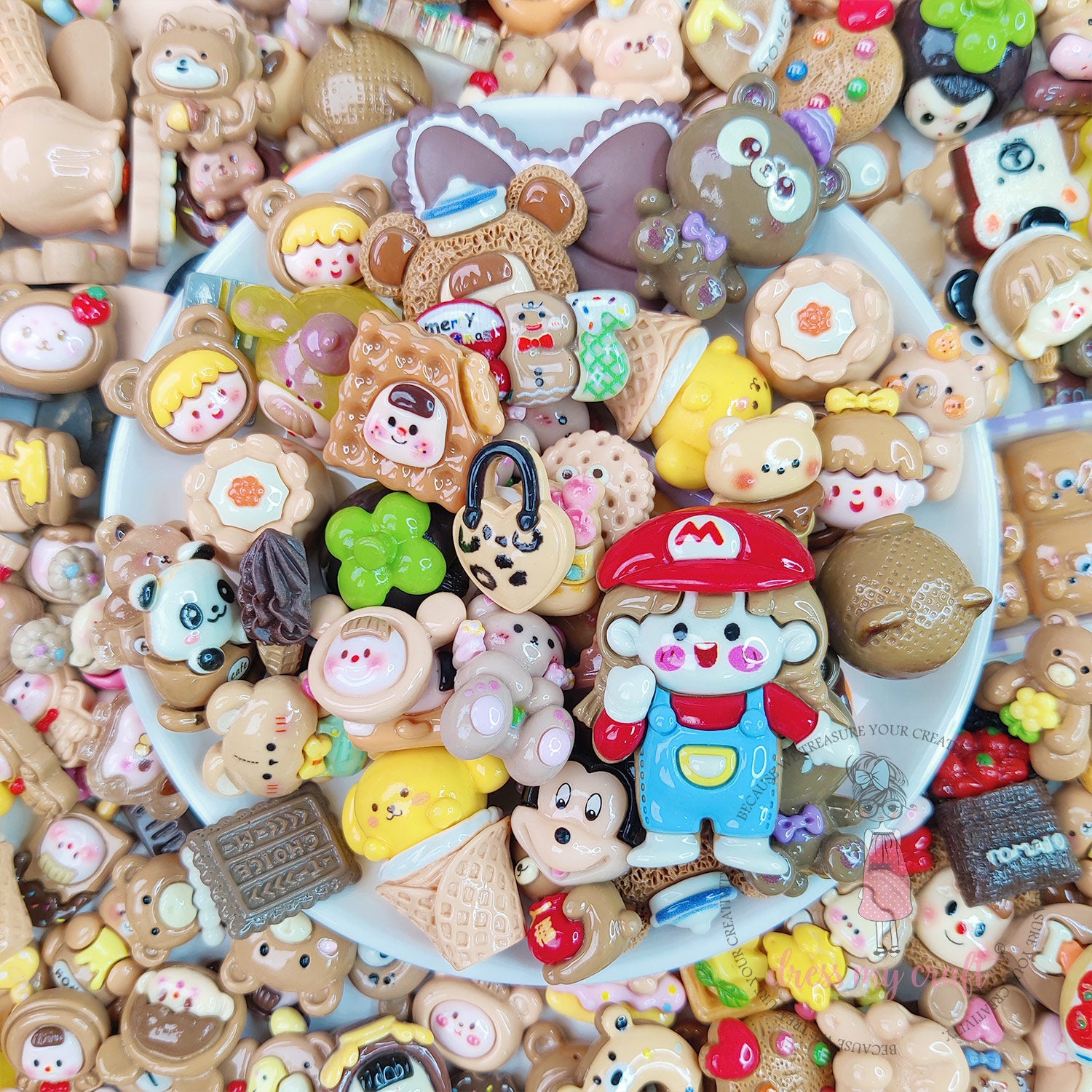 Giggles & Goodies Mix Cabochons Pack