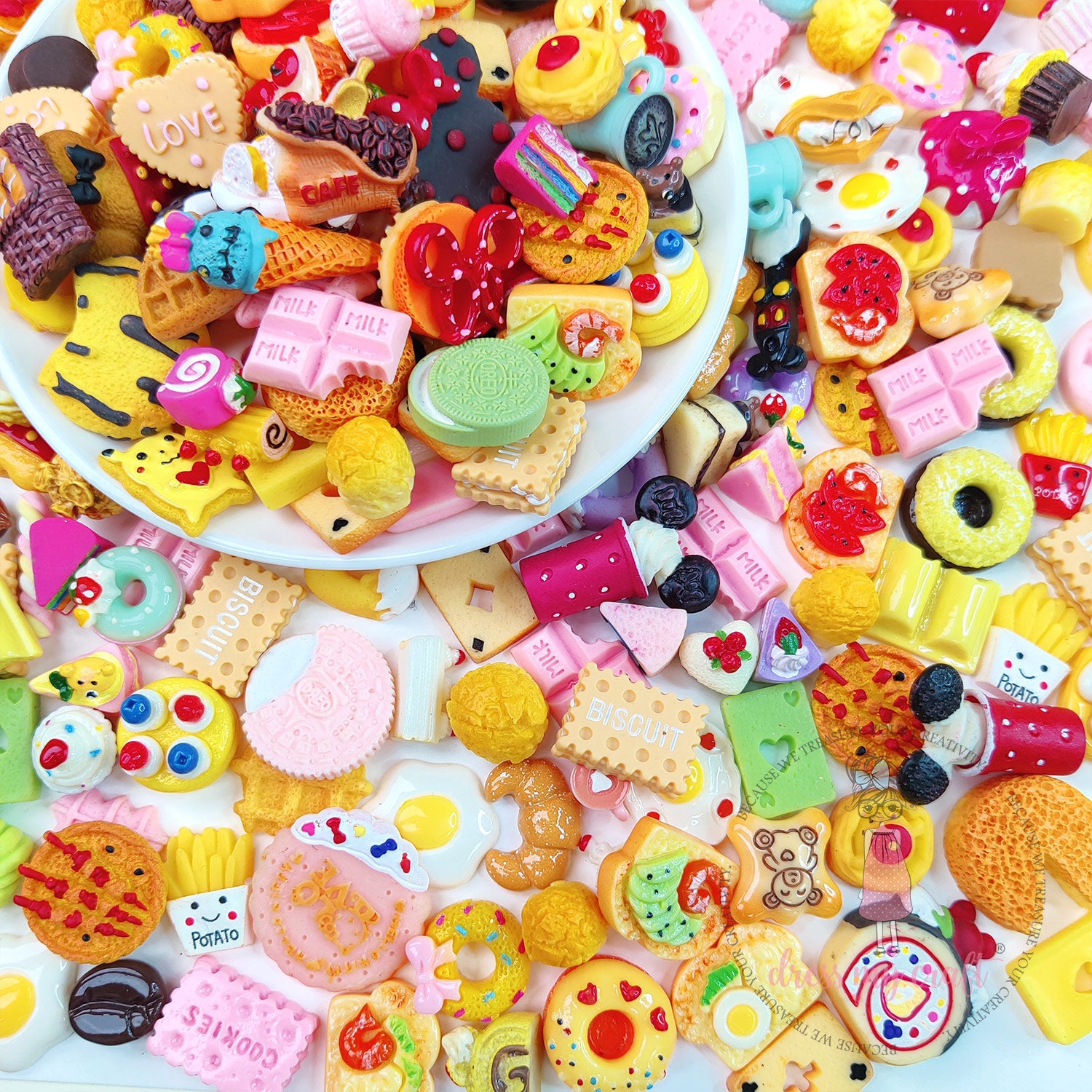 Dessert Dream Mix Cabochons Pack