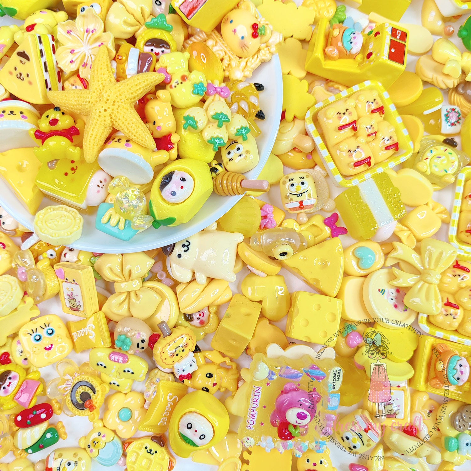 Sunshine Sweetness Mix Cabochons Pack