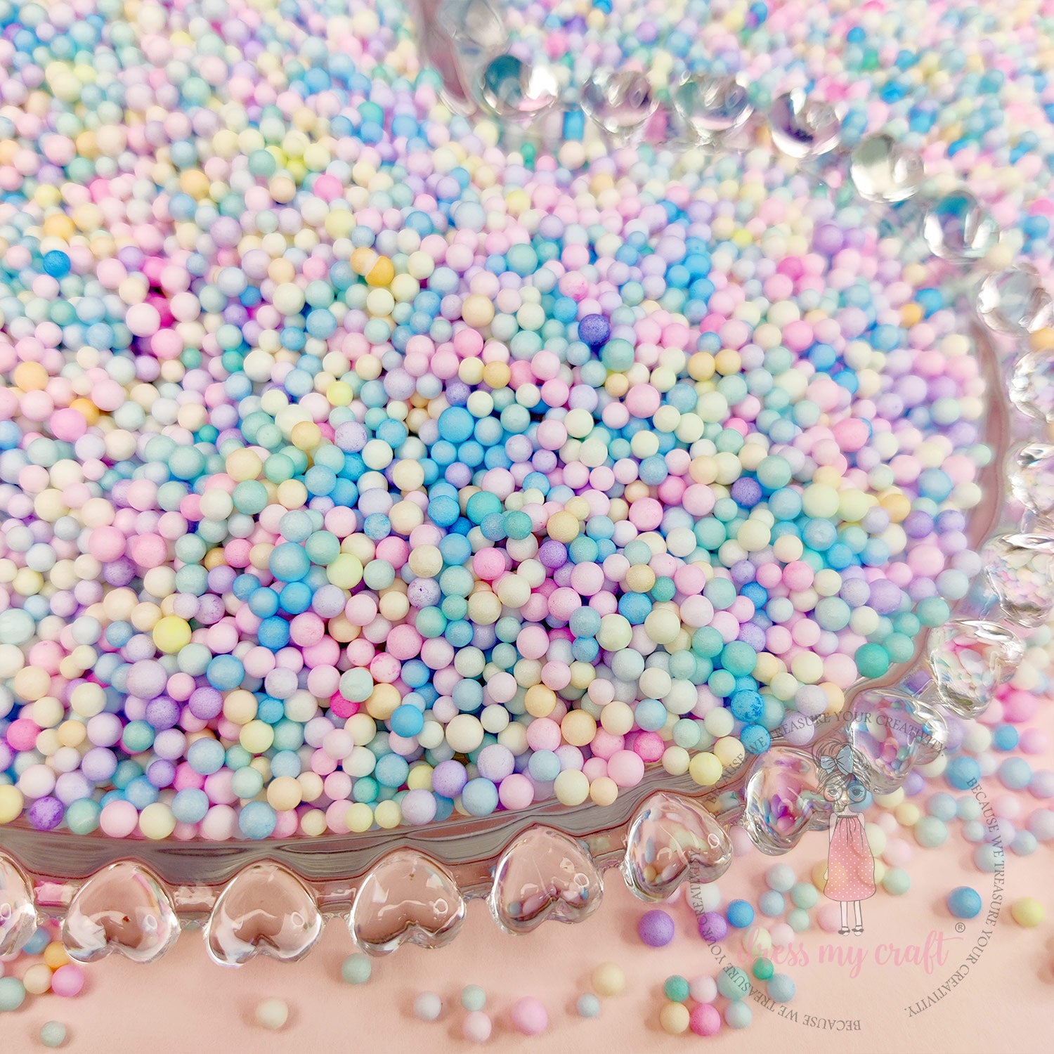 Pastel Pop Mini Foam Balls