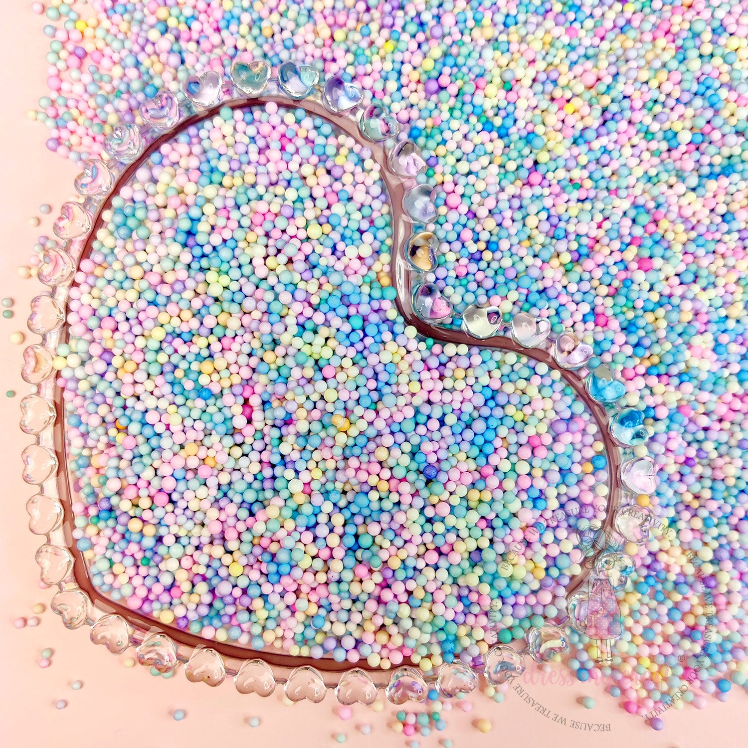 Pastel Pop Mini Foam Balls