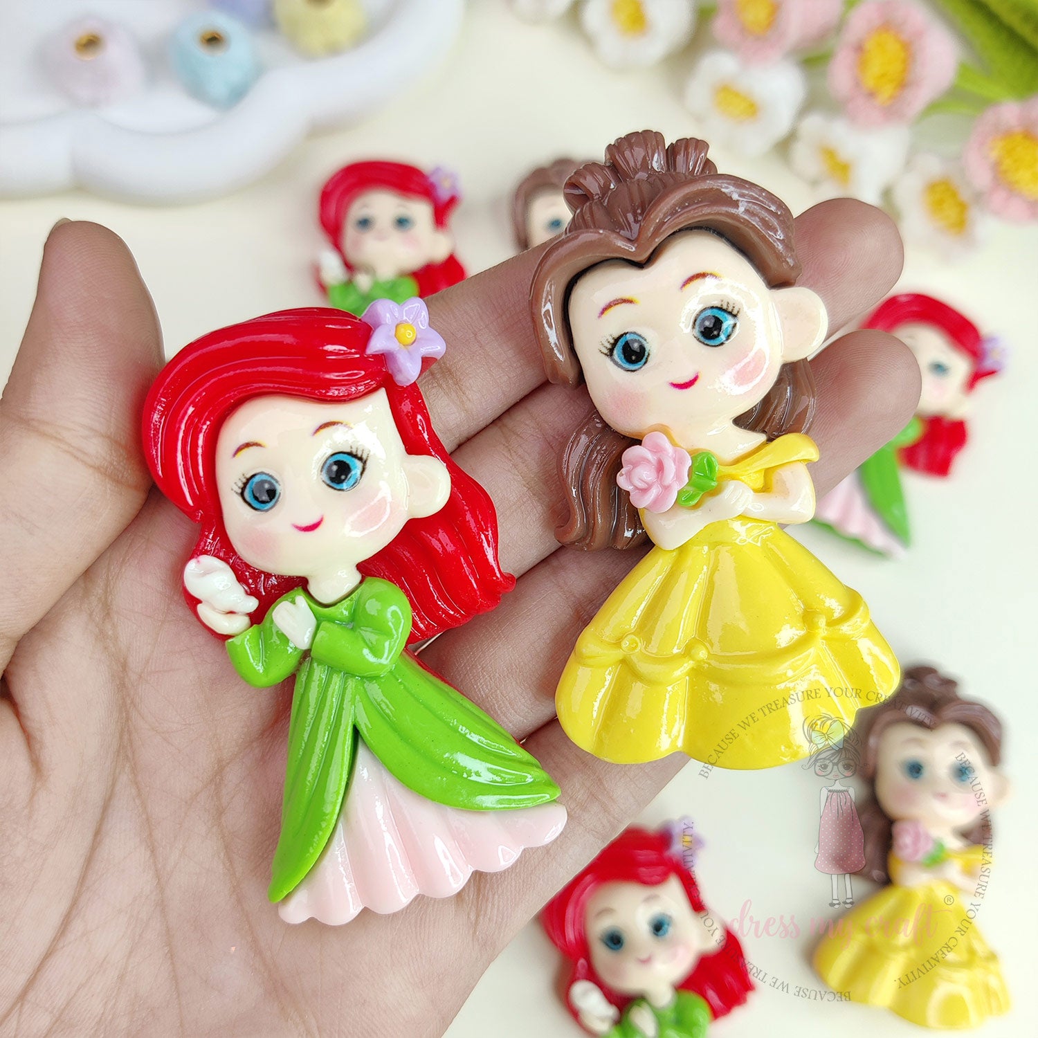 Disney Princess Flatback Cabochons
