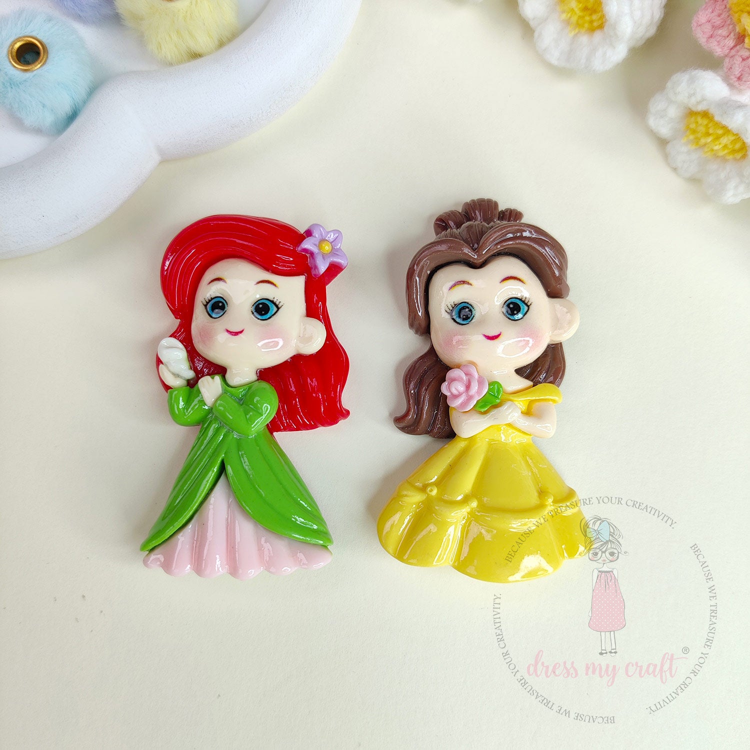 Disney Princess Flatback Cabochons