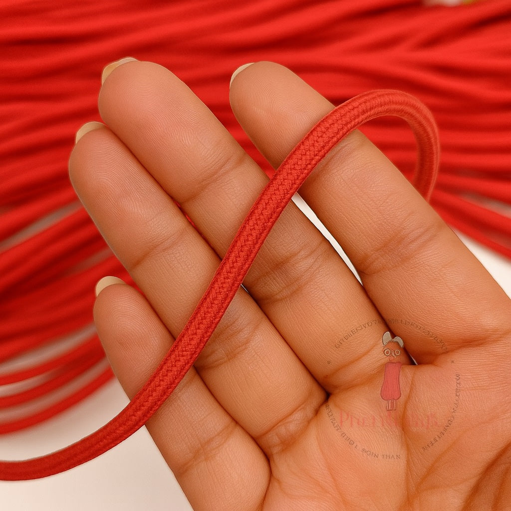 DIY Braided Paracord Rope - Red