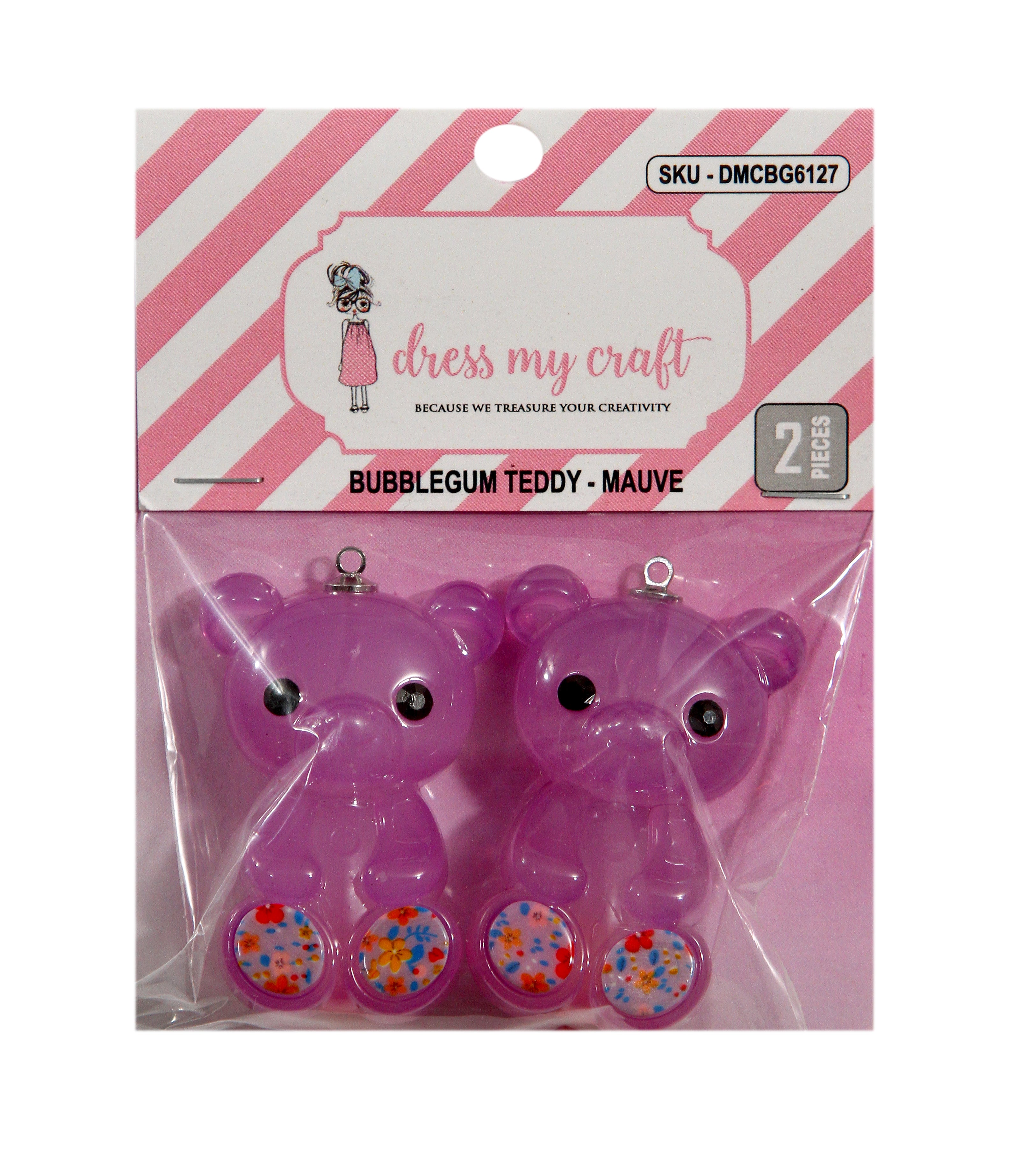 Bubblegum Teddy - Mauve